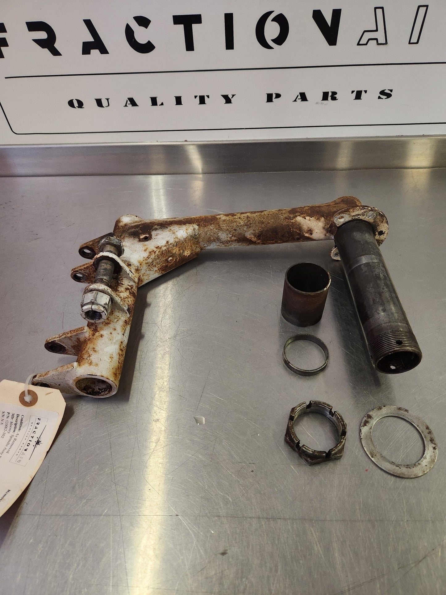 520002 - 502 Mooney Spindle Assy RH | FractionAIR Parts - Aircraft Parts & Accessories