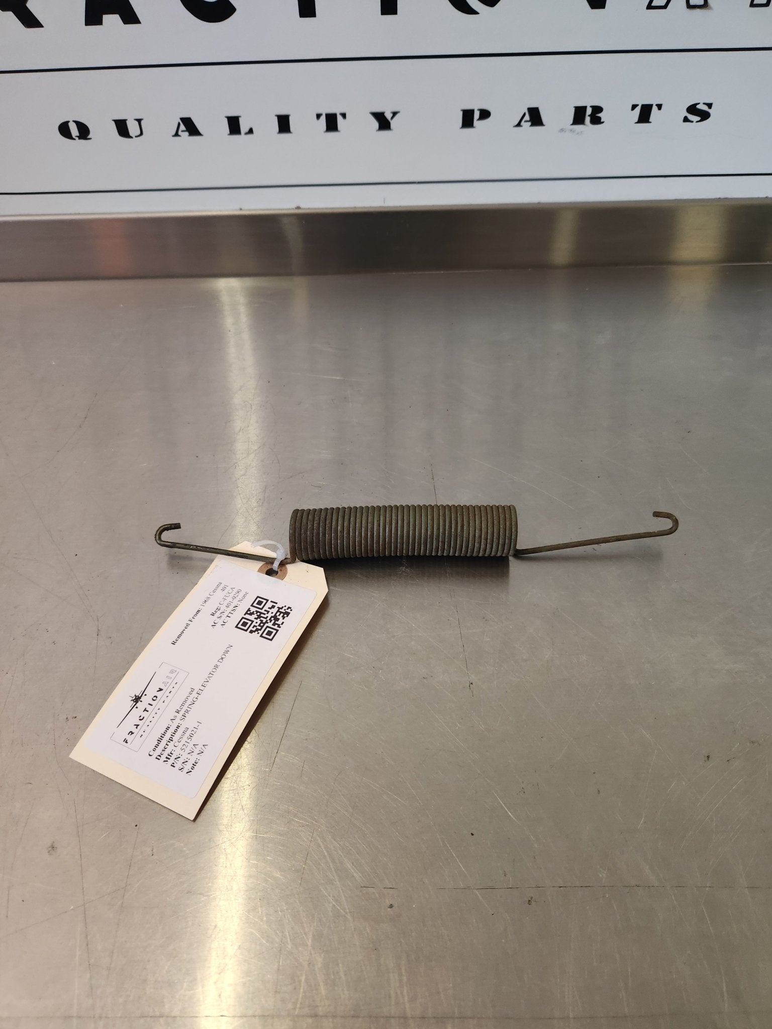 5215021 - 1 Cessna SPRING - ELEVATOR DOWN | FractionAIR Parts - Aircraft Parts & Accessories