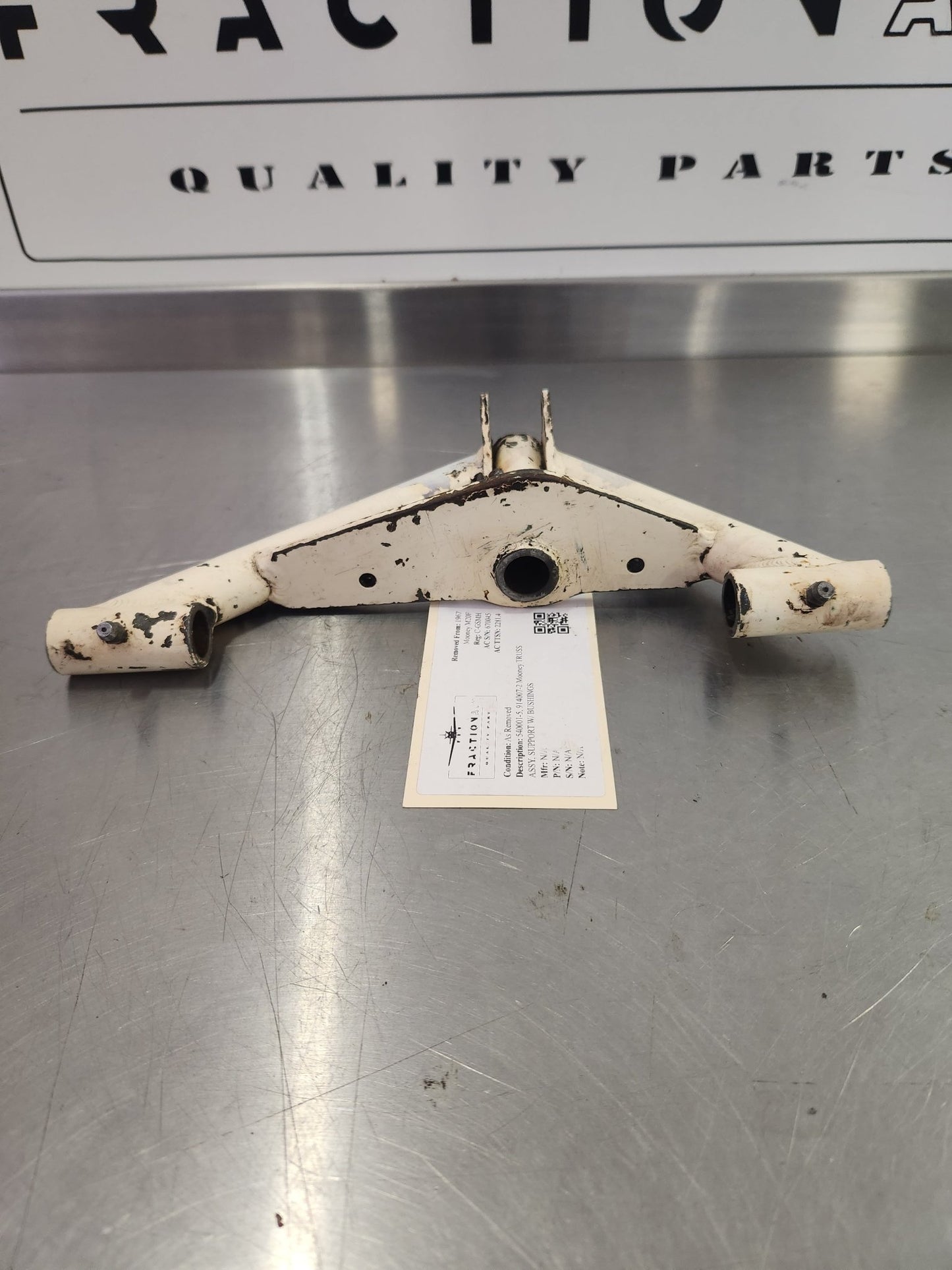 540001 - 5, 914007 - 2 Mooney TRUSS ASSY, SUPPORT W/ BUSHINGS | FractionAIR Parts - Aircraft Parts & Accessories