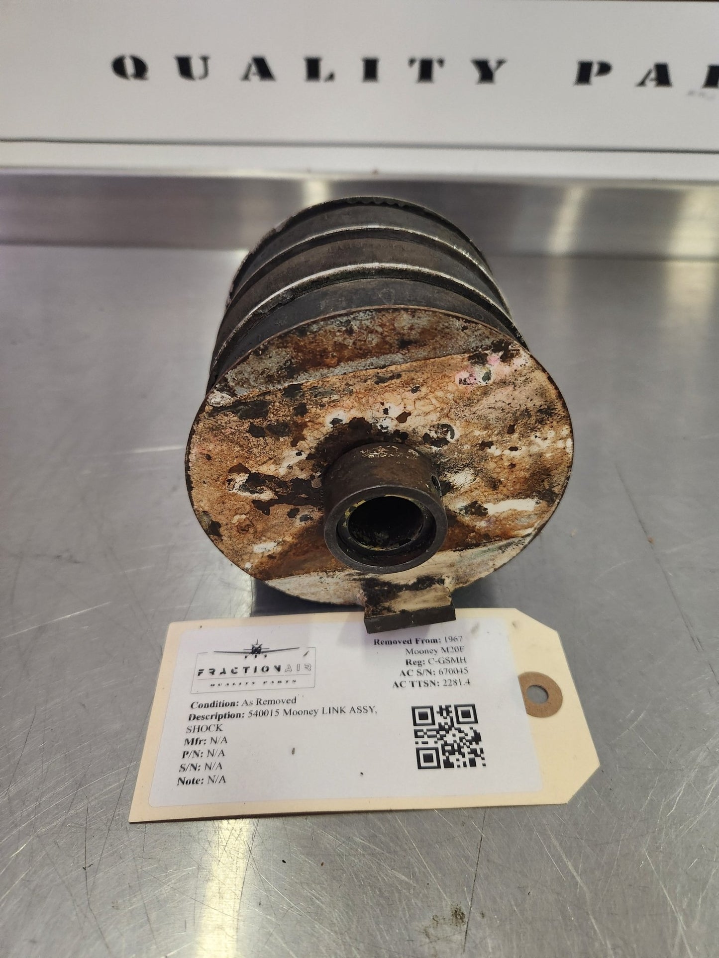 540015 Mooney LINK ASSY, SHOCK | FractionAIR Parts - Aircraft Parts & Accessories