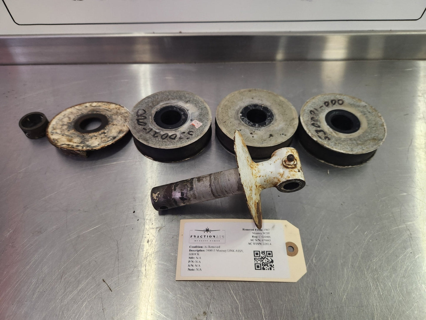 540015 Mooney LINK ASSY, SHOCK | FractionAIR Parts - Aircraft Parts & Accessories