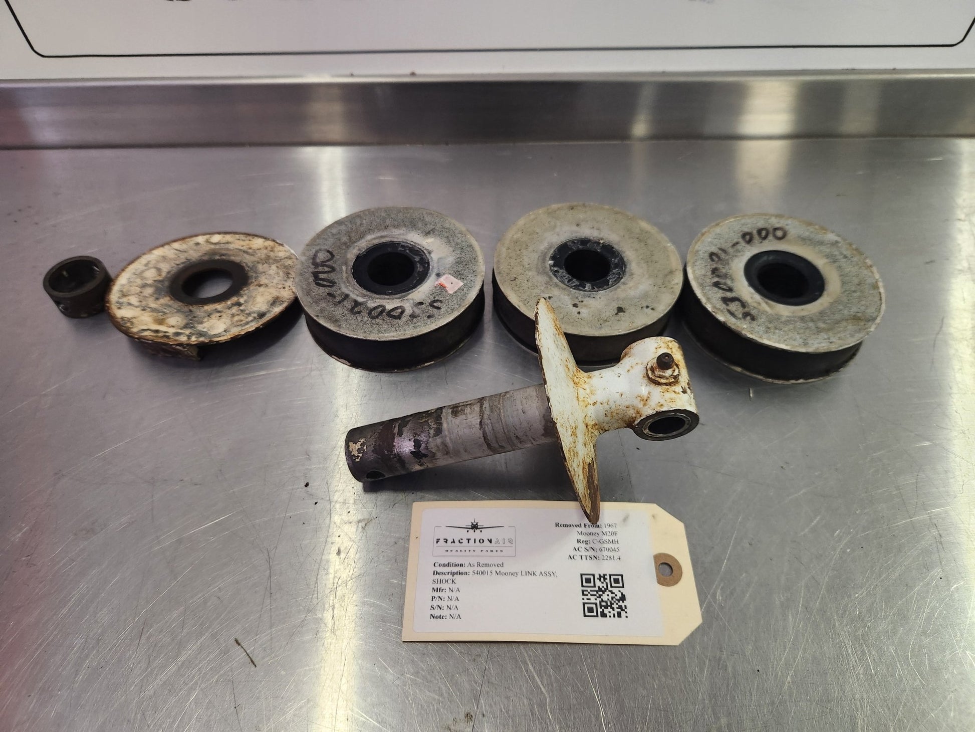 540015 Mooney LINK ASSY, SHOCK | FractionAIR Parts - Aircraft Parts & Accessories