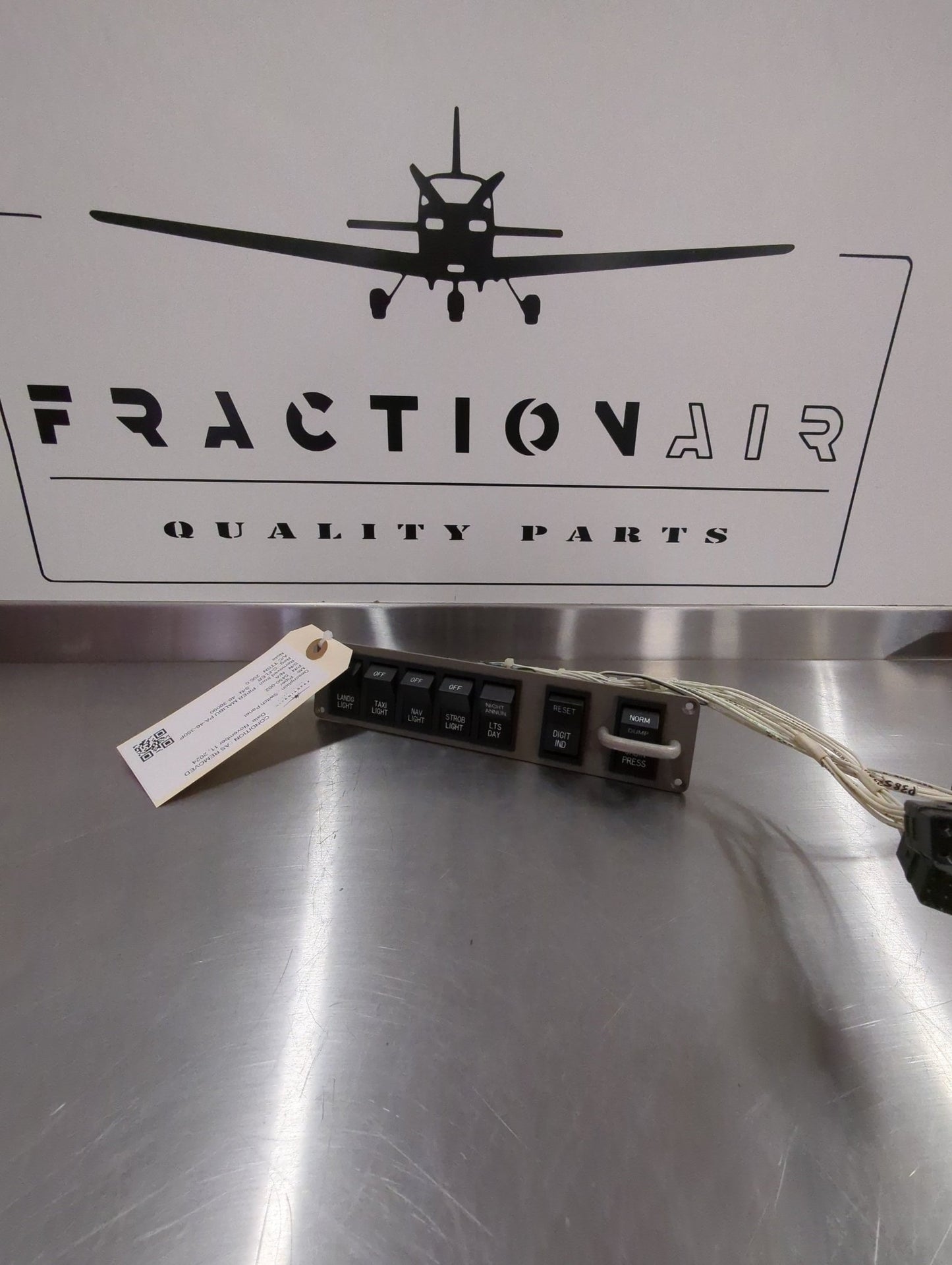 5450 - 002 Piper PA - 46 - 350P Switch Panel | FractionAIR Parts - Aircraft Parts & Accessories