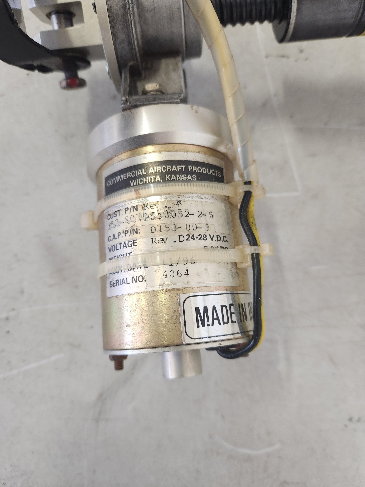 552 - 607 Piper Pa - 46 - 350P Flap Motor Assy ALT: PS50052 - 2 - 5 | FractionAIR Parts - Aircraft Parts & Accessories