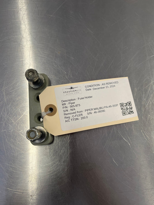565 - 873 Fuse Holder | FractionAIR inc. - Aircraft Parts & Accessories