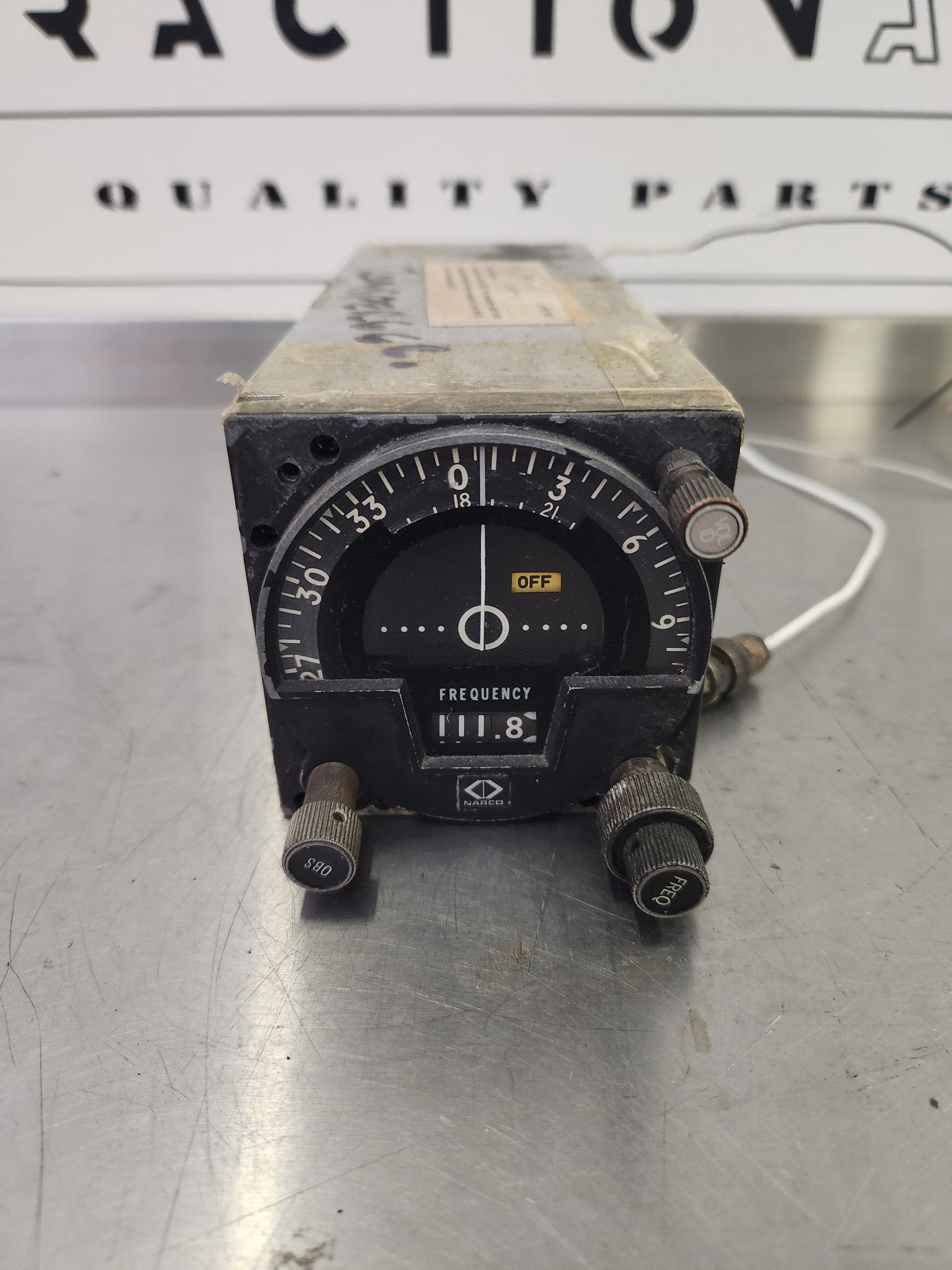 58030 Narco VOR/LOC indicator | FractionAIR Parts - Aircraft Parts & Accessories