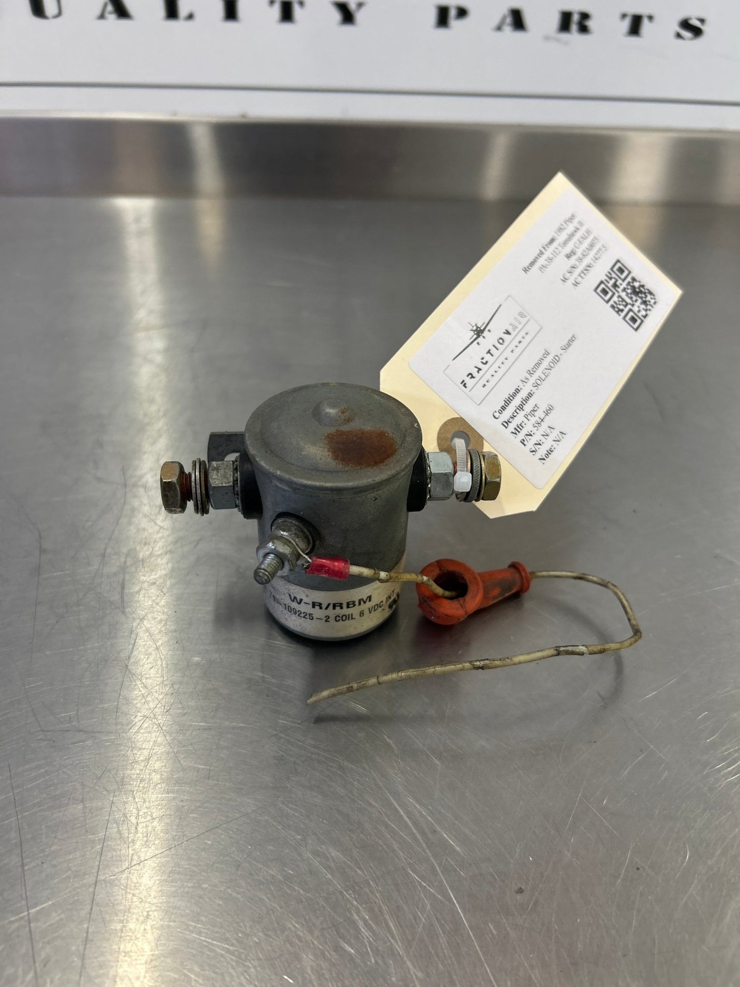 584 - 460 Piper SOLENOID - Starter | FractionAIR Parts - Aircraft Parts & Accessories