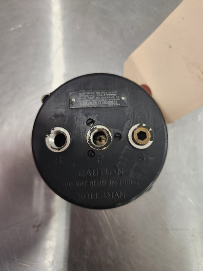 586BK - 0115 Kollsman Instrument Division Airspeed Indicator | FractionAIR Parts - Aircraft Parts & Accessories