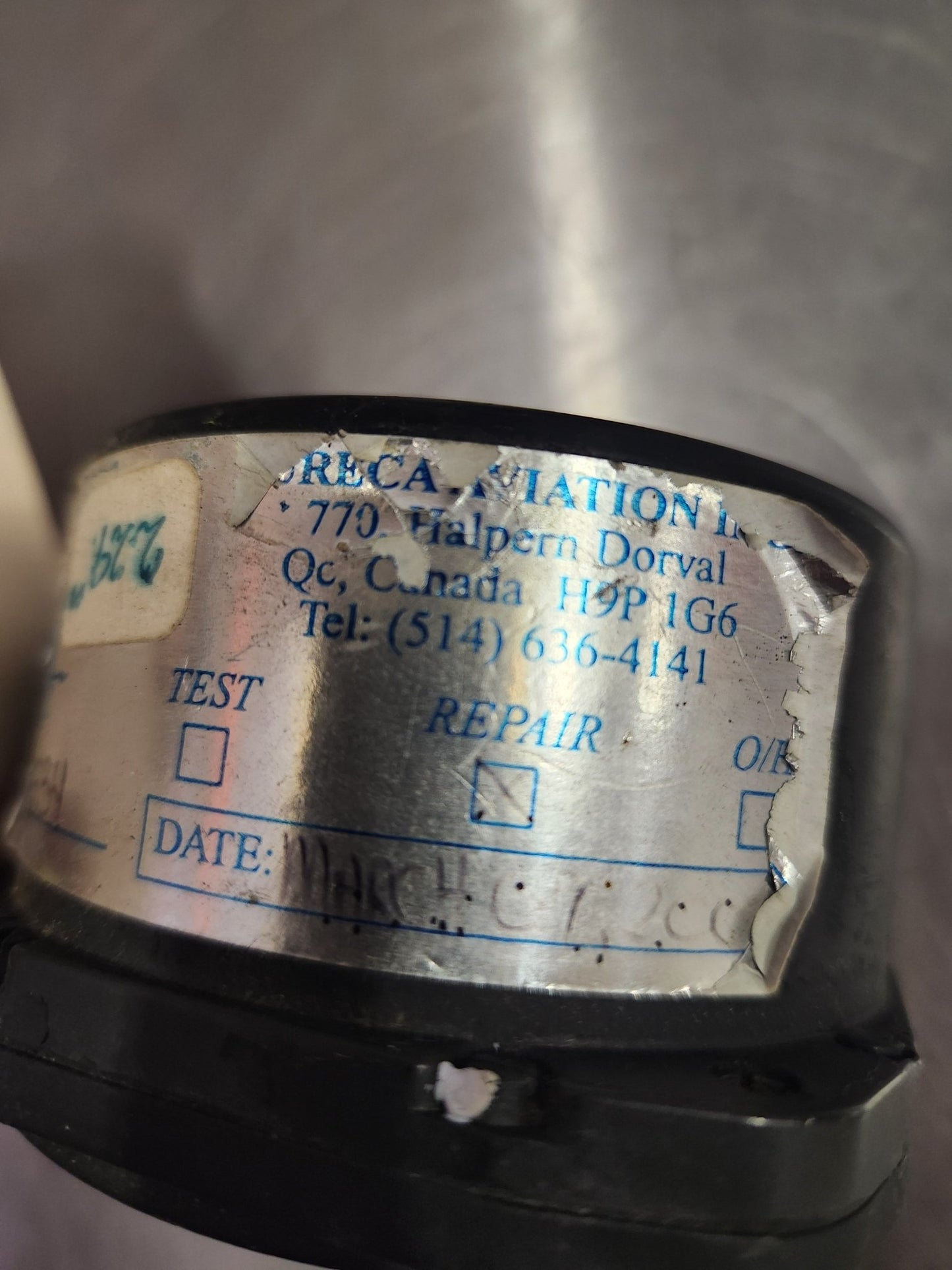 586BK - 0115 Kollsman Instrument Division Airspeed Indicator | FractionAIR Parts - Aircraft Parts & Accessories