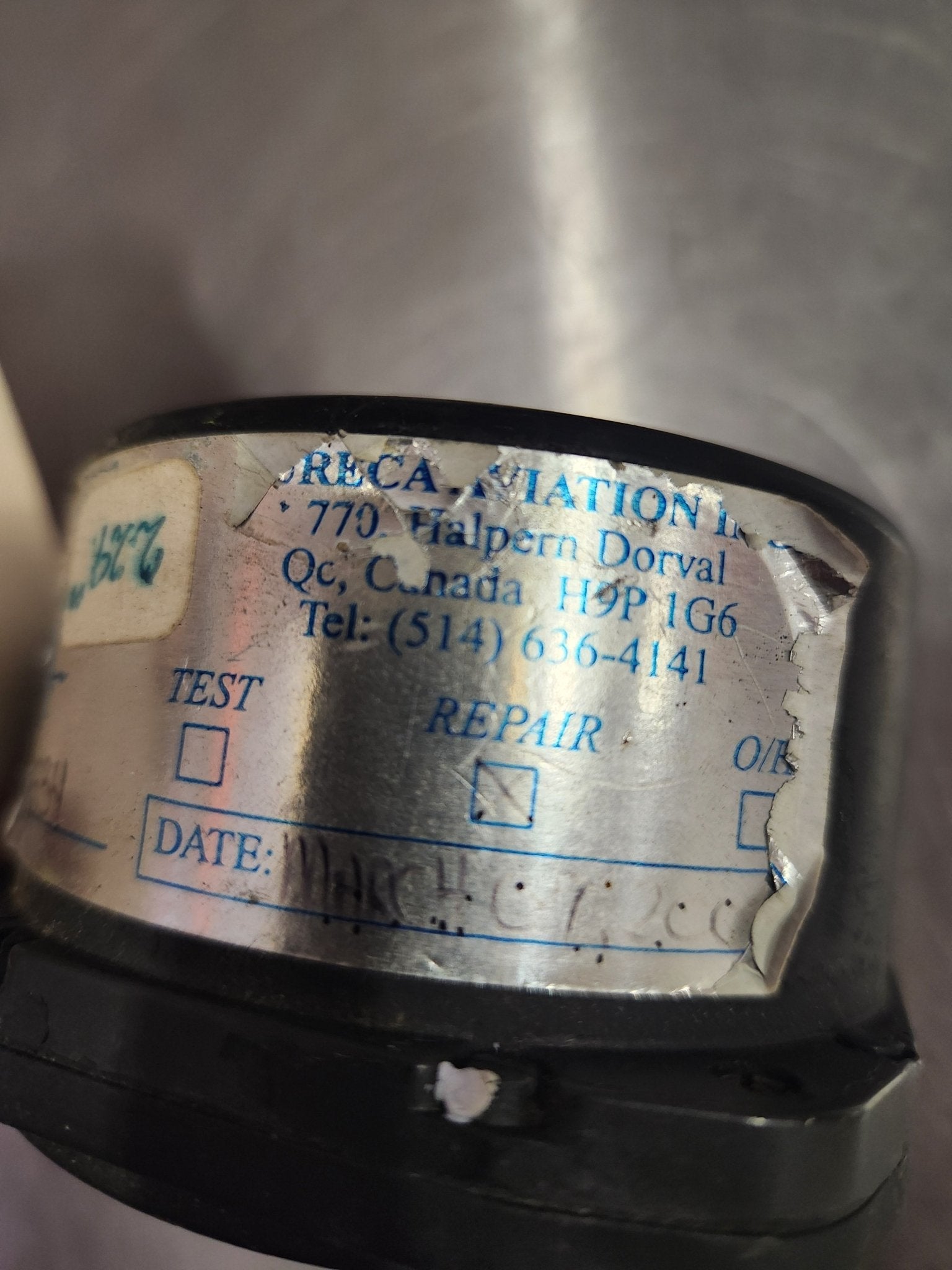 586BK - 0115 Kollsman Instrument Division Airspeed Indicator | FractionAIR Parts - Aircraft Parts & Accessories