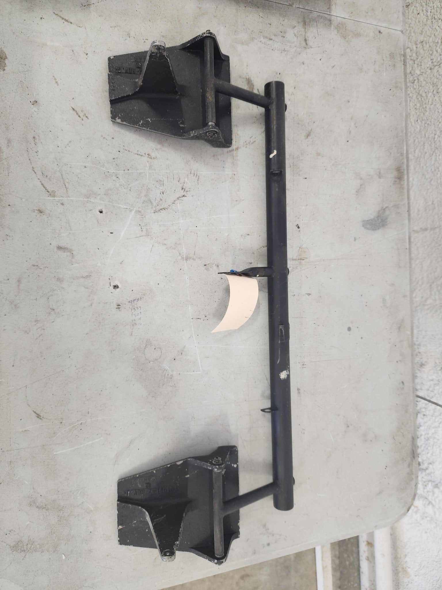 601031 - 501, 606001 - 1 Grumman Rudder Pedal Bar Assy | FractionAIR Parts - Aircraft Parts & Accessories