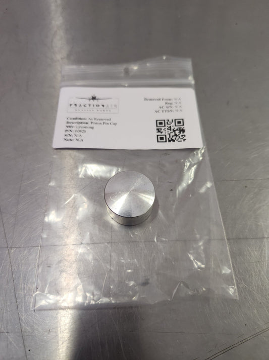 60828 Lycoming Piston Pin Cap | FractionAIR Parts - Aircraft Parts & Accessories
