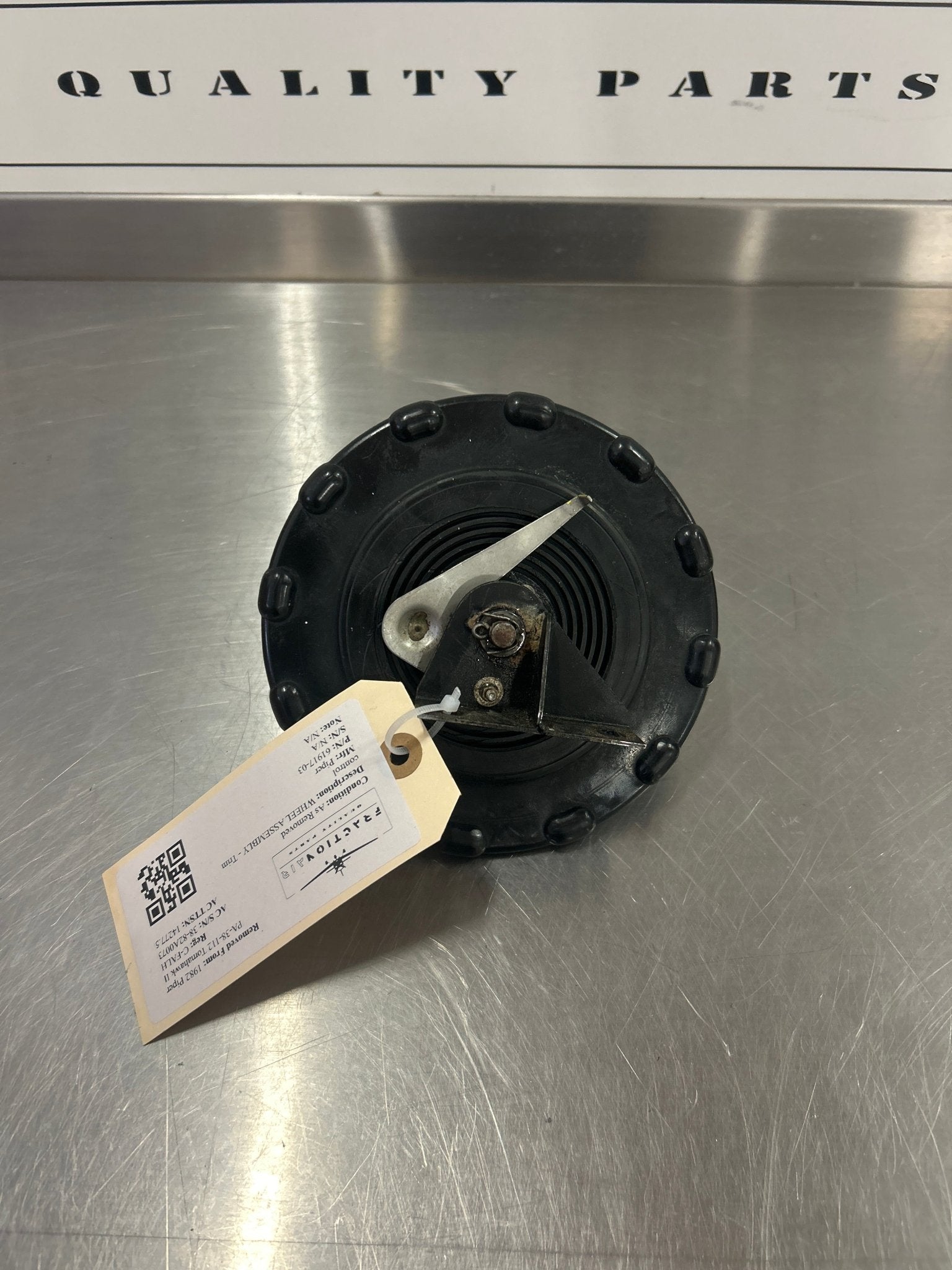 61917 - 03 Piper WHEEL ASSEMBLY - Trim control | FractionAIR Parts - Aircraft Parts & Accessories