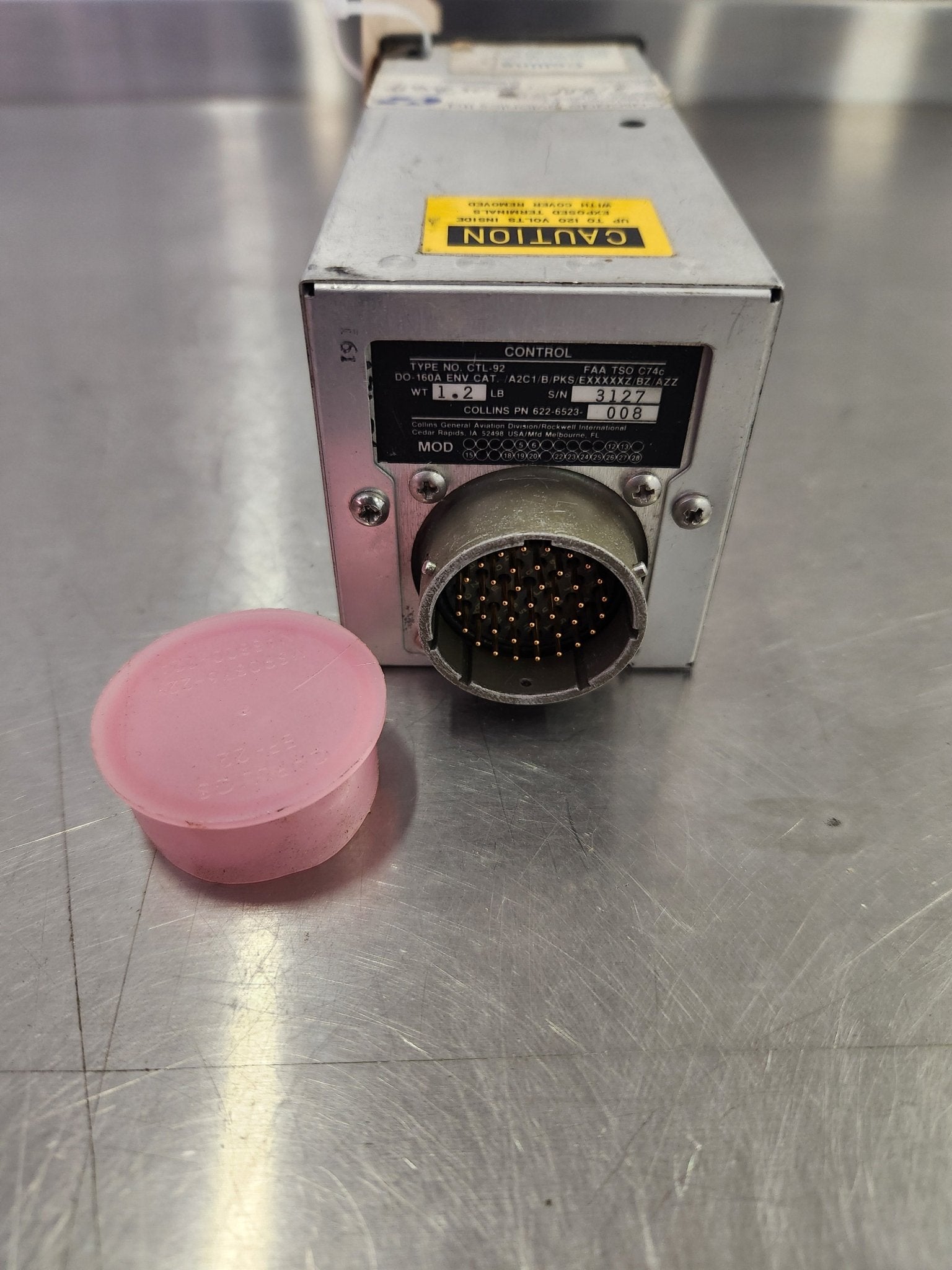 622 - 6523 - 008 Collins Transponder Control (core) | FractionAIR Parts - Aircraft Parts & Accessories