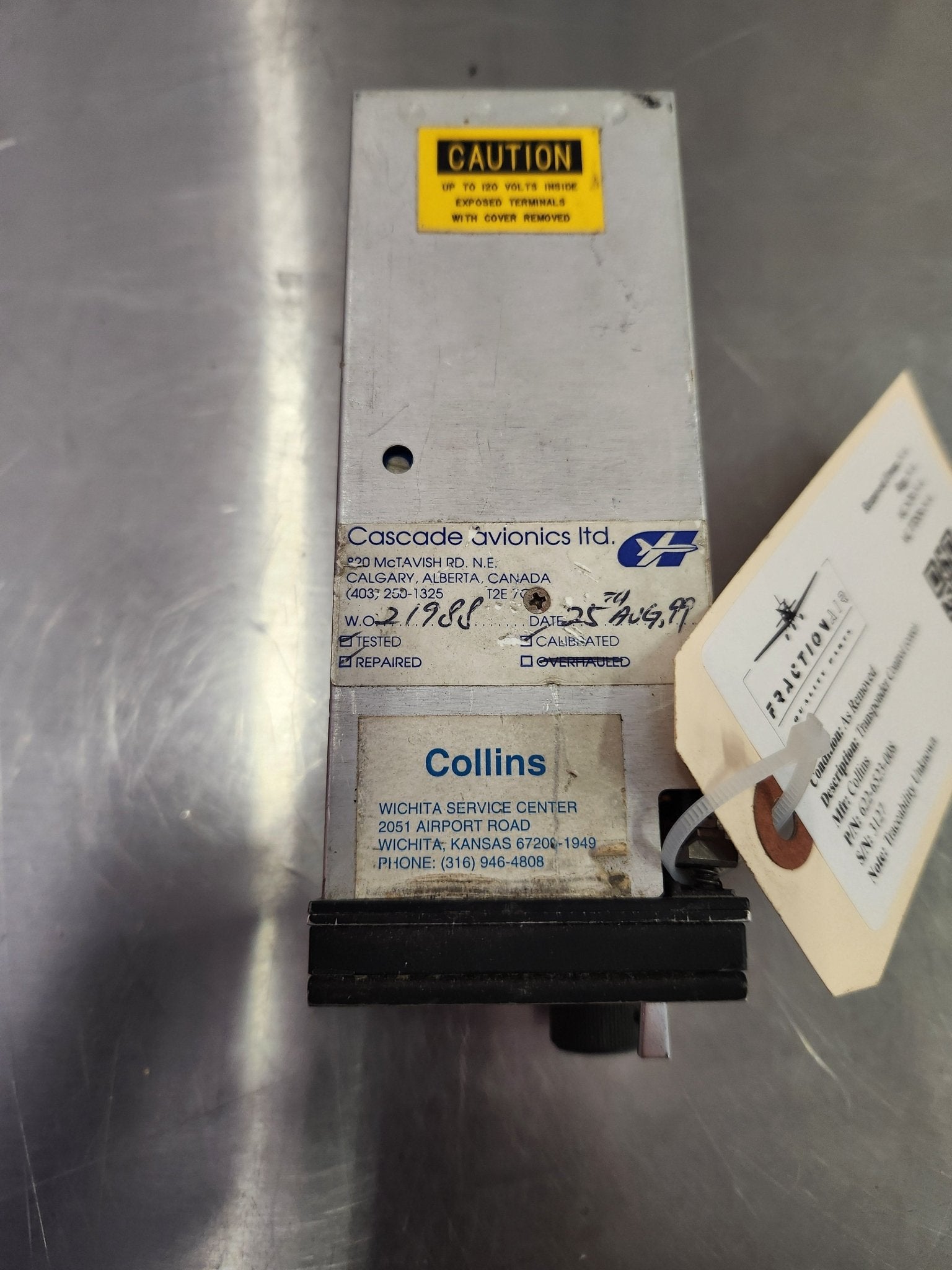 622 - 6523 - 008 Collins Transponder Control (core) | FractionAIR Parts - Aircraft Parts & Accessories