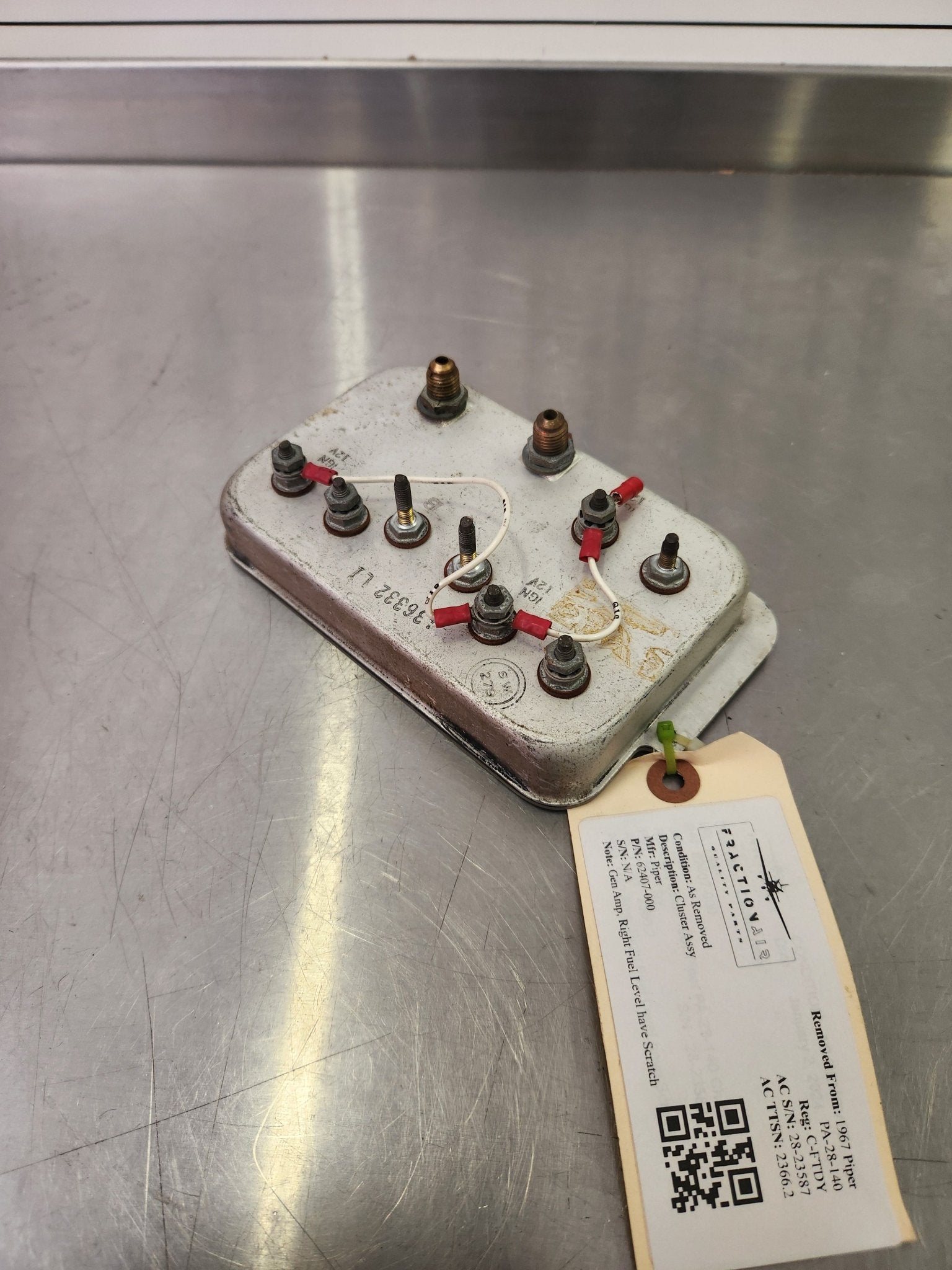 62407 - 000 Piper Cluster Assy | FractionAIR Parts - Aircraft Parts & Accessories