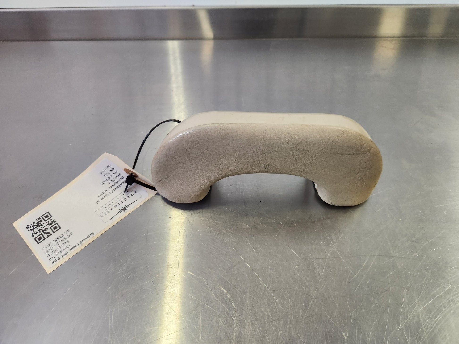 63008 - 22 Piper Armrest | FractionAIR Parts - Aircraft Parts & Accessories