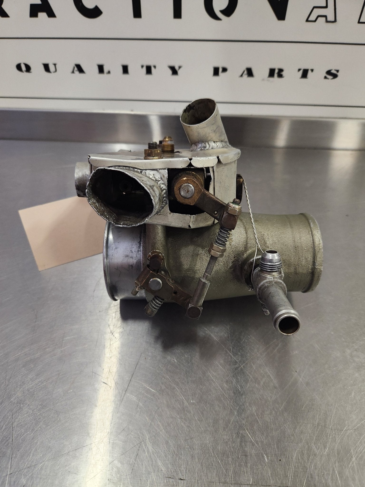 632852, 631916 - 8A1 Continental TSIO - 520 - E THROTTLE BODY ASSY W/ CONTROLLER AND SHROUD | FractionAIR Parts - Aircraft Parts & Accessories