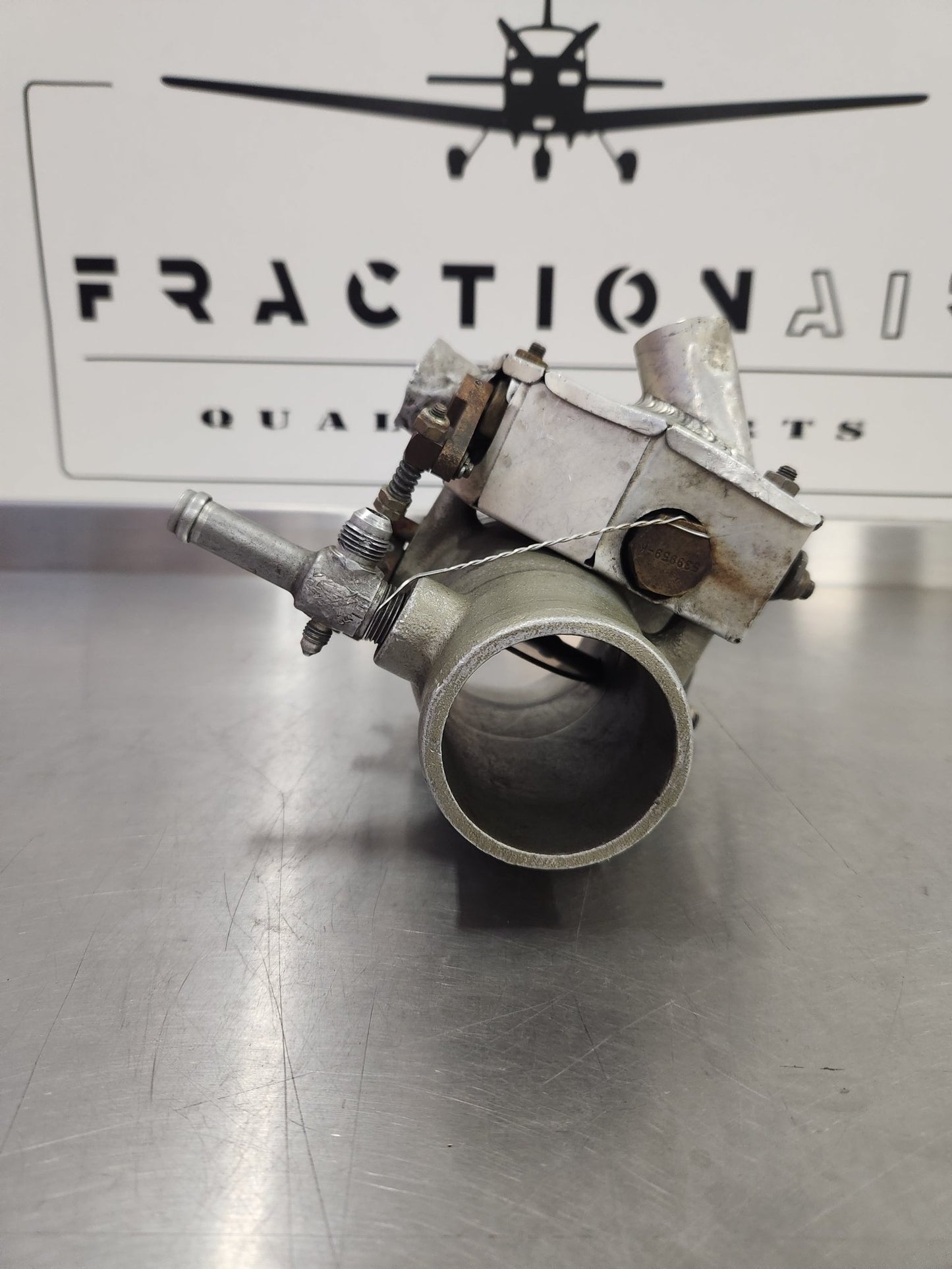 632852, 631916 - 8A1 Continental TSIO - 520 - E THROTTLE BODY ASSY W/ CONTROLLER AND SHROUD | FractionAIR Parts - Aircraft Parts & Accessories