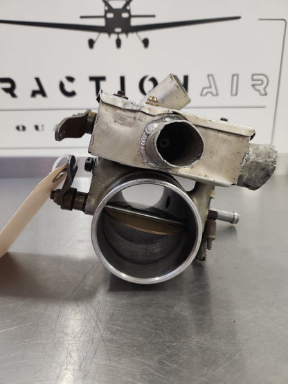 632852, 631916 - 8A1 Continental TSIO - 520 - E THROTTLE BODY ASSY W/ CONTROLLER AND SHROUD | FractionAIR Parts - Aircraft Parts & Accessories