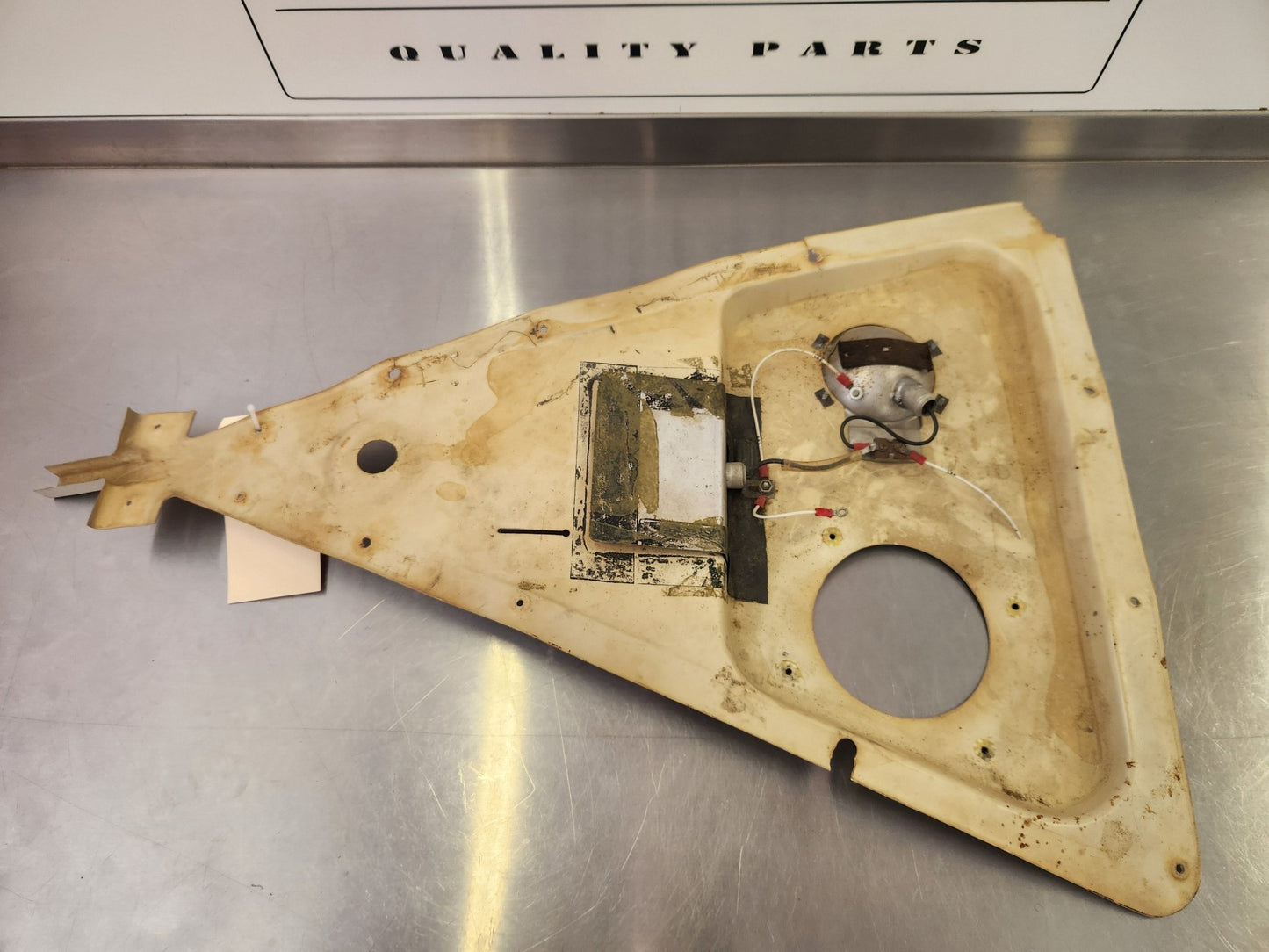63428 - 13 Piper Top Cabin Panel Assy with Speaker Cutout | FractionAIR Parts - Aircraft Parts & Accessories