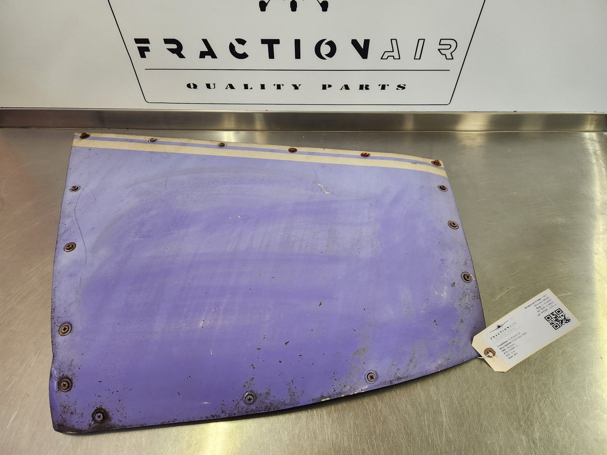 650061 - 2 Mooney Cowl Assy Side | FractionAIR Parts - Aircraft Parts & Accessories