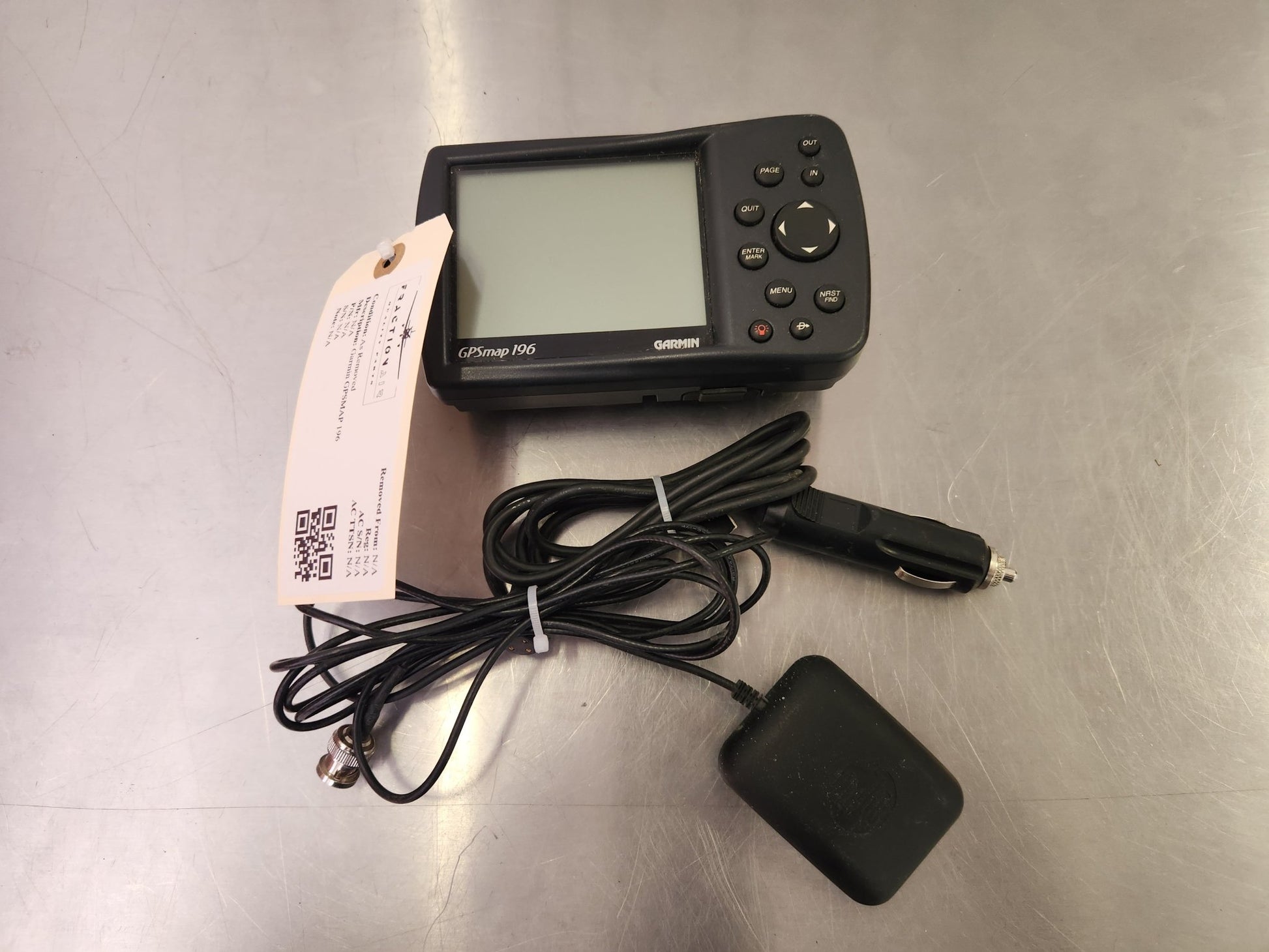 65402992 Garmin GPSMAP 196 | FractionAIR Parts - Aircraft Parts & Accessories