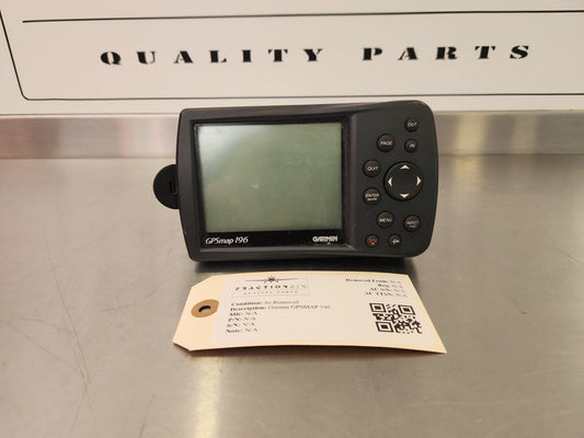 65402992 Garmin GPSMAP 196 | FractionAIR Parts - Aircraft Parts & Accessories
