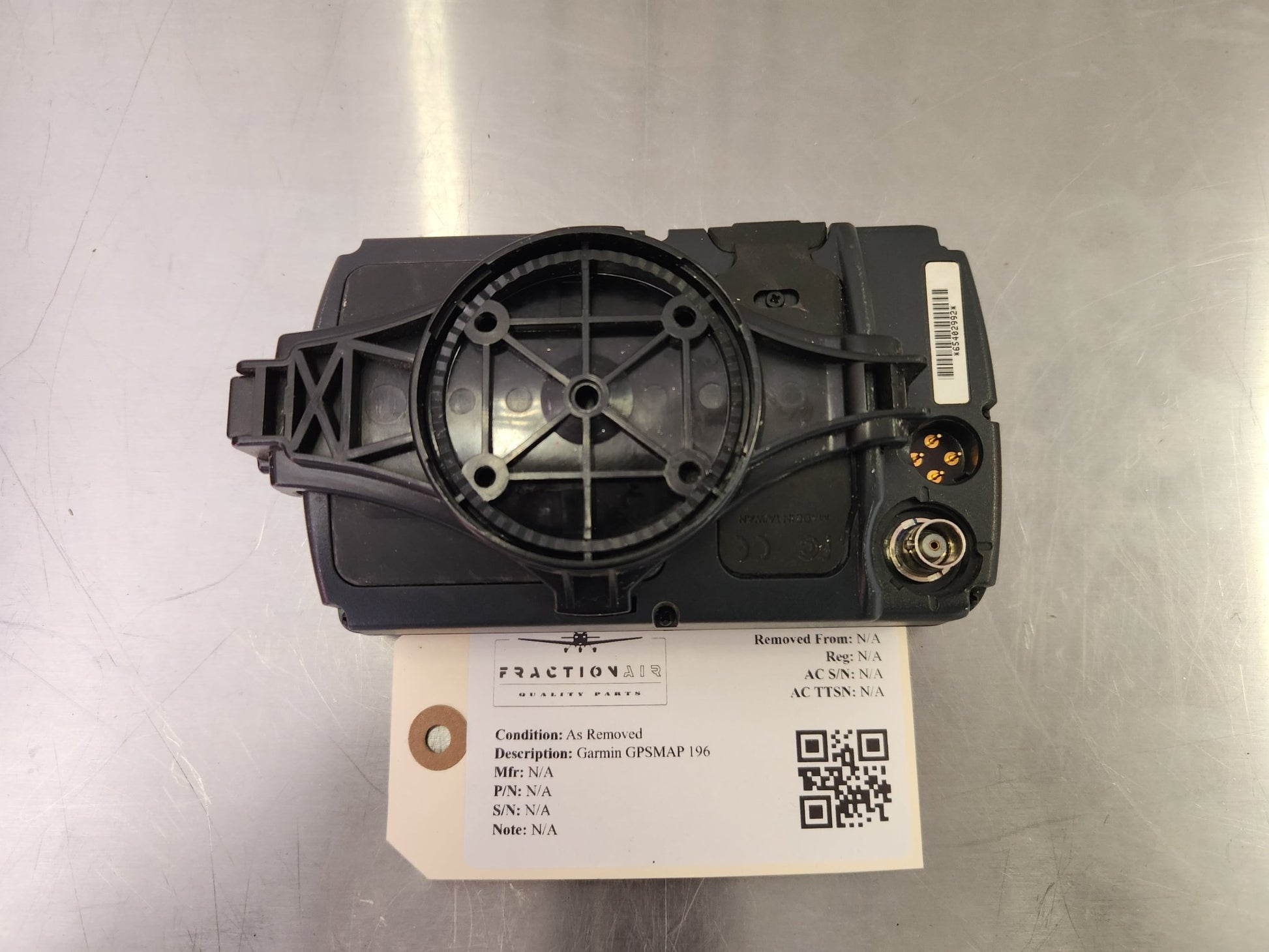 65402992 Garmin GPSMAP 196 | FractionAIR Parts - Aircraft Parts & Accessories