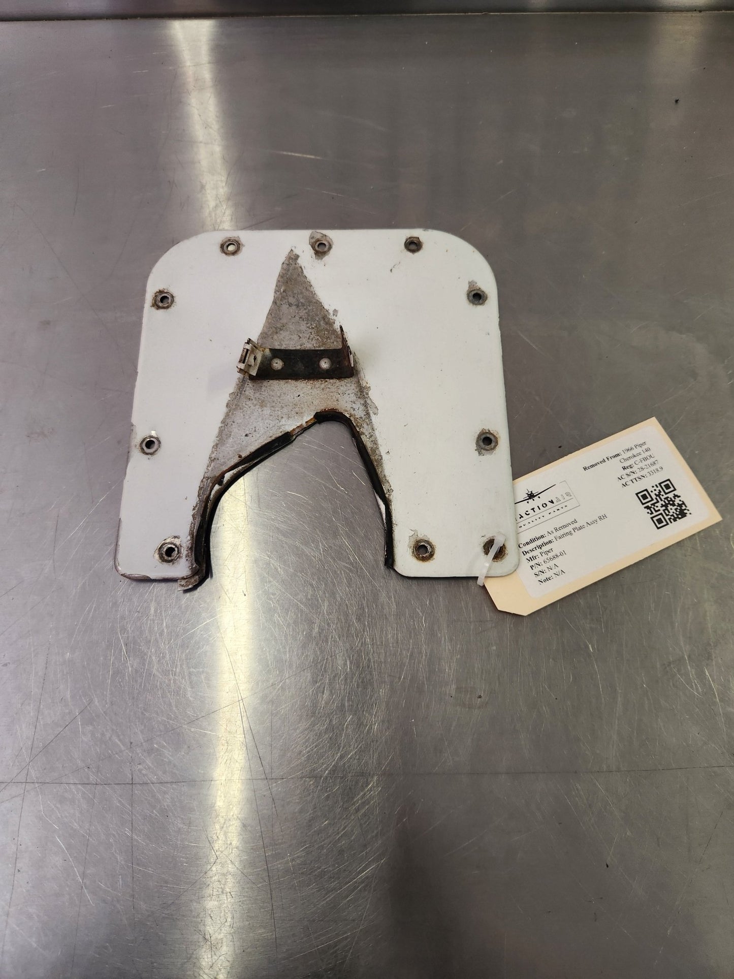 65688 - 01 Piper Fairing Plate Assy RH | FractionAIR Parts - Aircraft Parts & Accessories