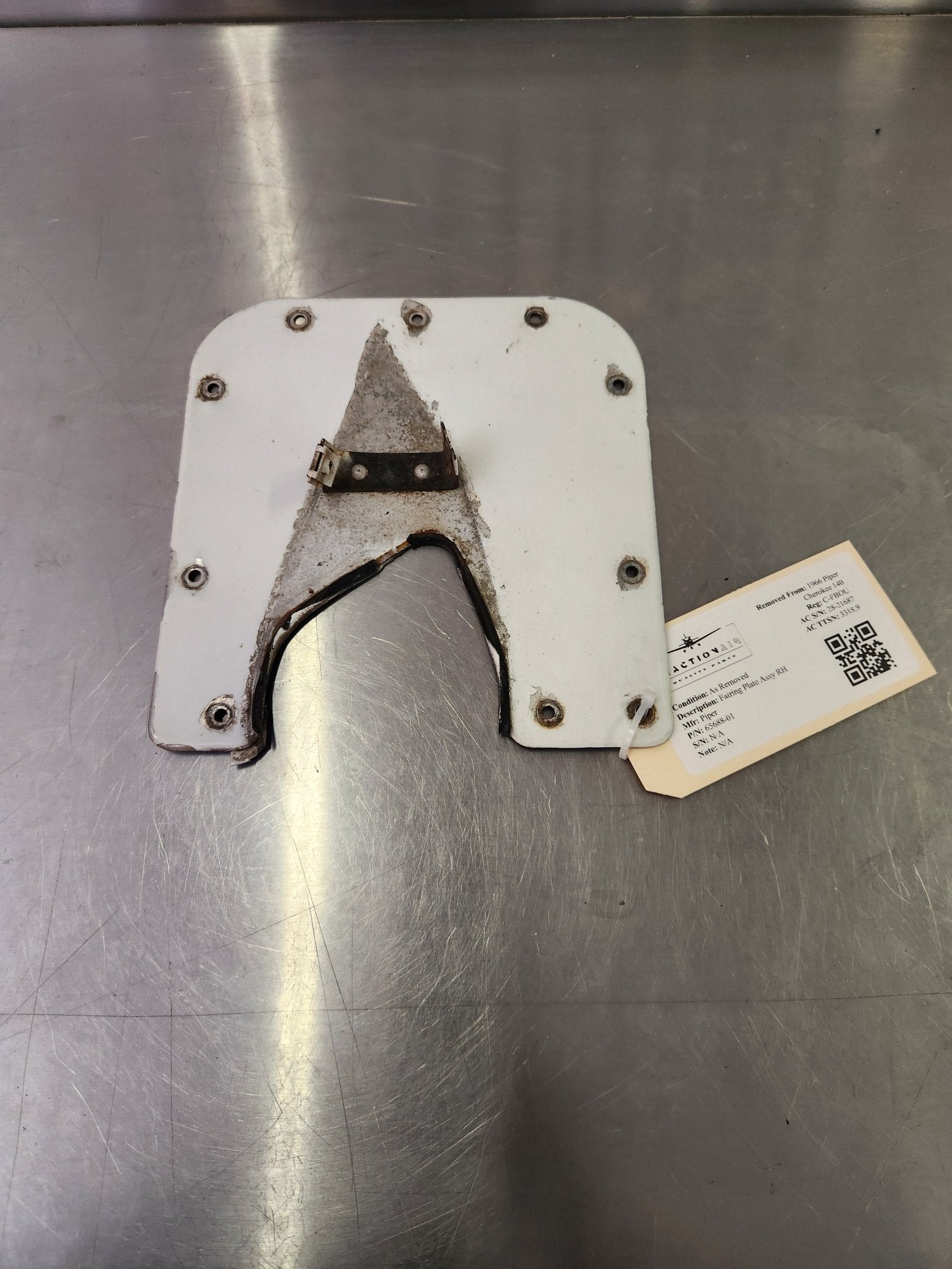 65688 - 01 Piper Fairing Plate Assy RH | FractionAIR Parts - Aircraft Parts & Accessories