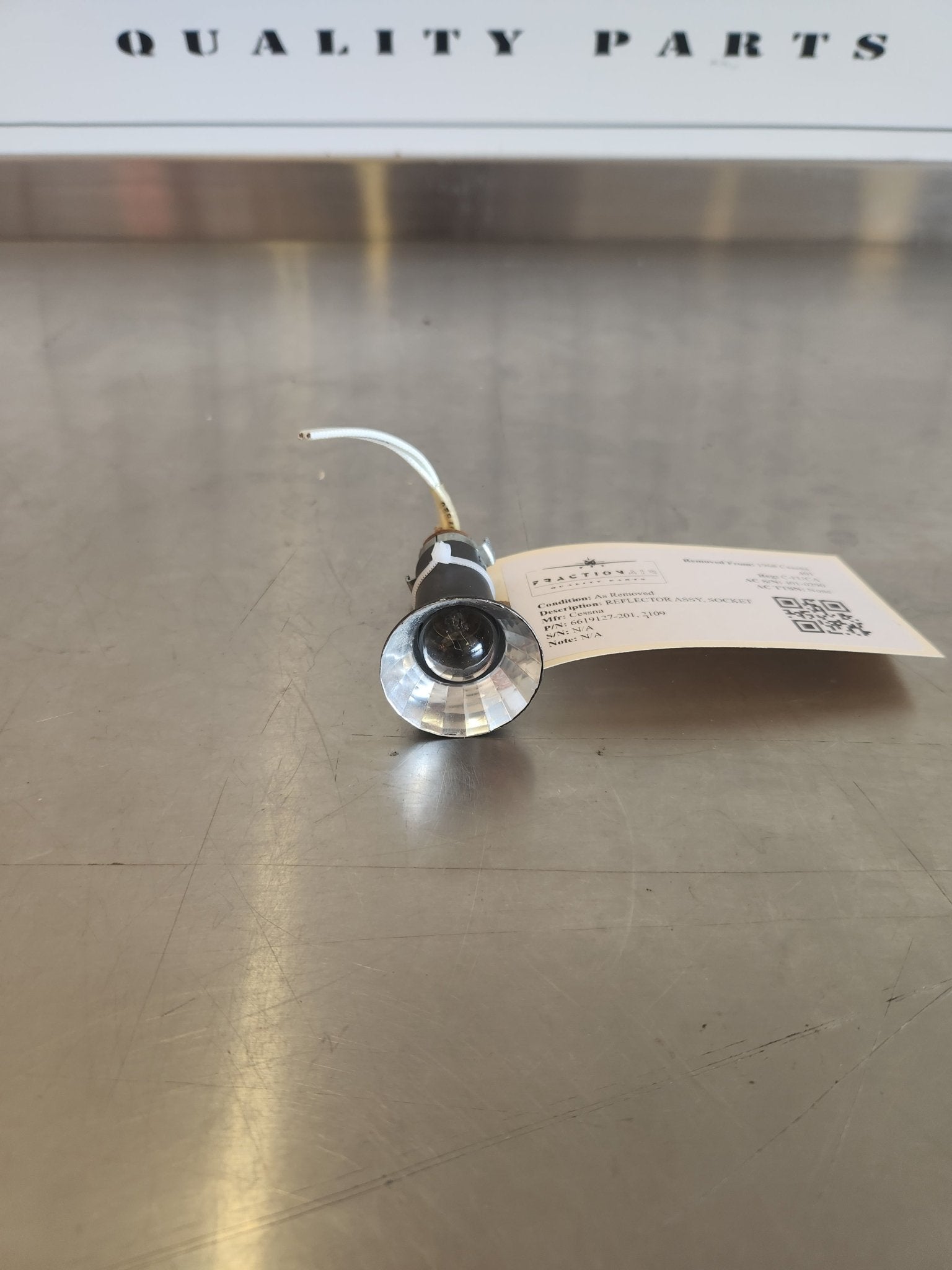 6619127 - 201, 2109 Cessna REFLECTOR ASSY, SOCKET 3366 | FractionAIR Parts - Aircraft Parts & Accessories