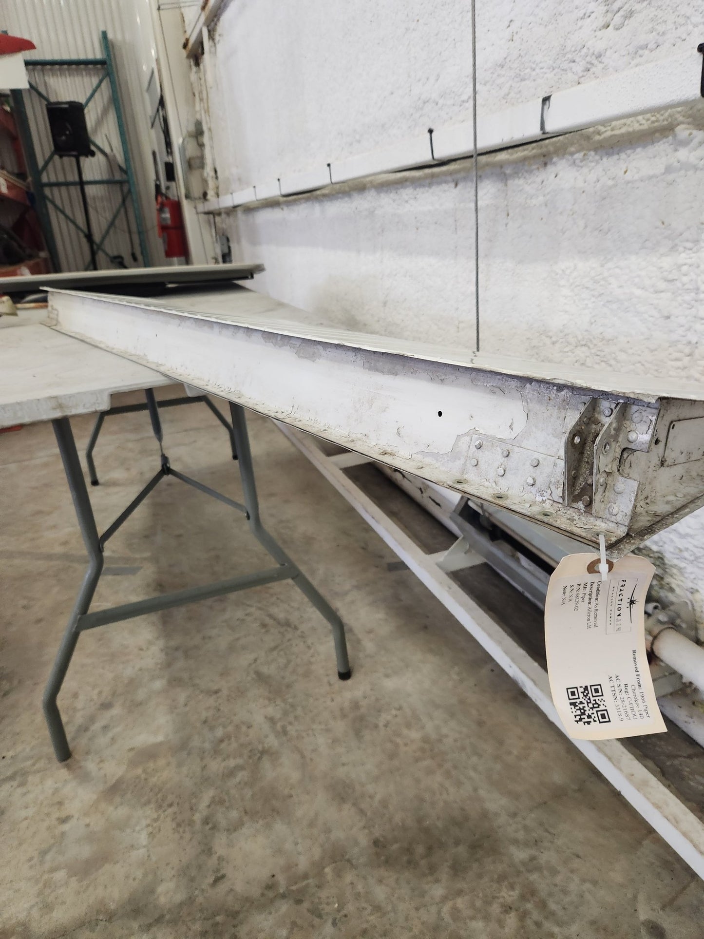 68129 - 02 Piper Aileron LH | FractionAIR Parts - Aircraft Parts & Accessories