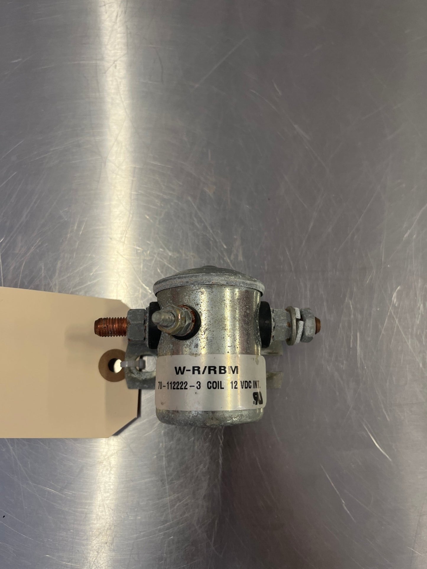 70 - 112222 - 3 Solenoid Relay 12VDC W - R/RBM | FractionAIR inc. - Aircraft Parts & Accessories