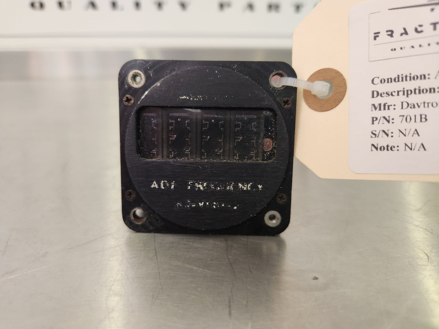 701B Davtron ADF Frequency Indicator | FractionAIR Parts - Aircraft Parts & Accessories