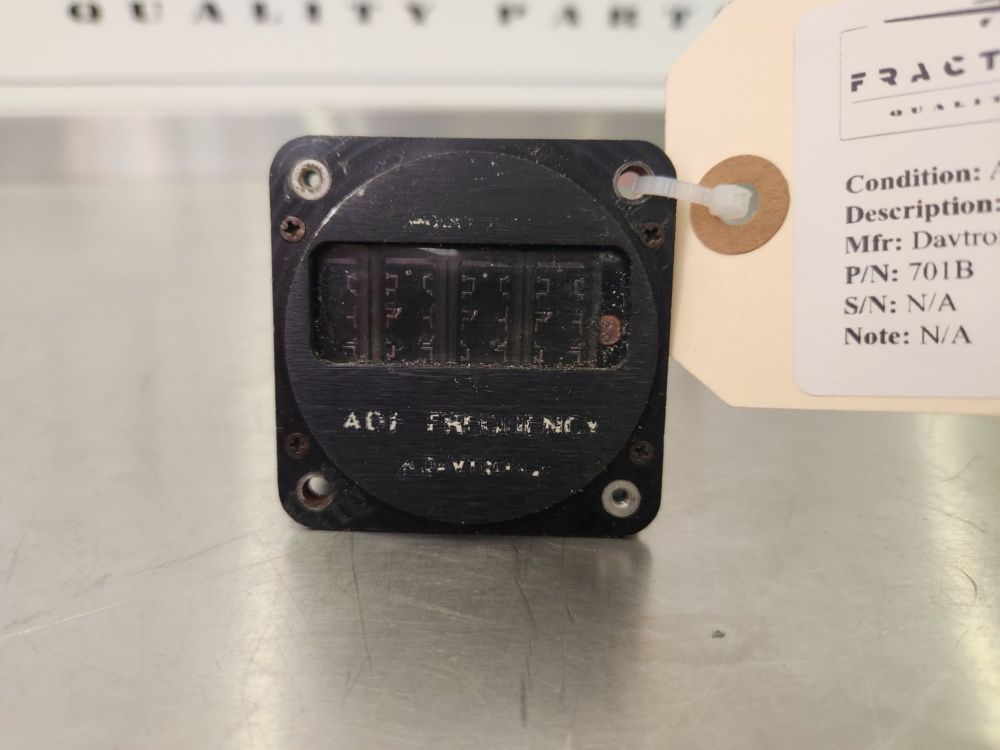 701B Davtron ADF Frequency Indicator | FractionAIR Parts - Aircraft Parts & Accessories
