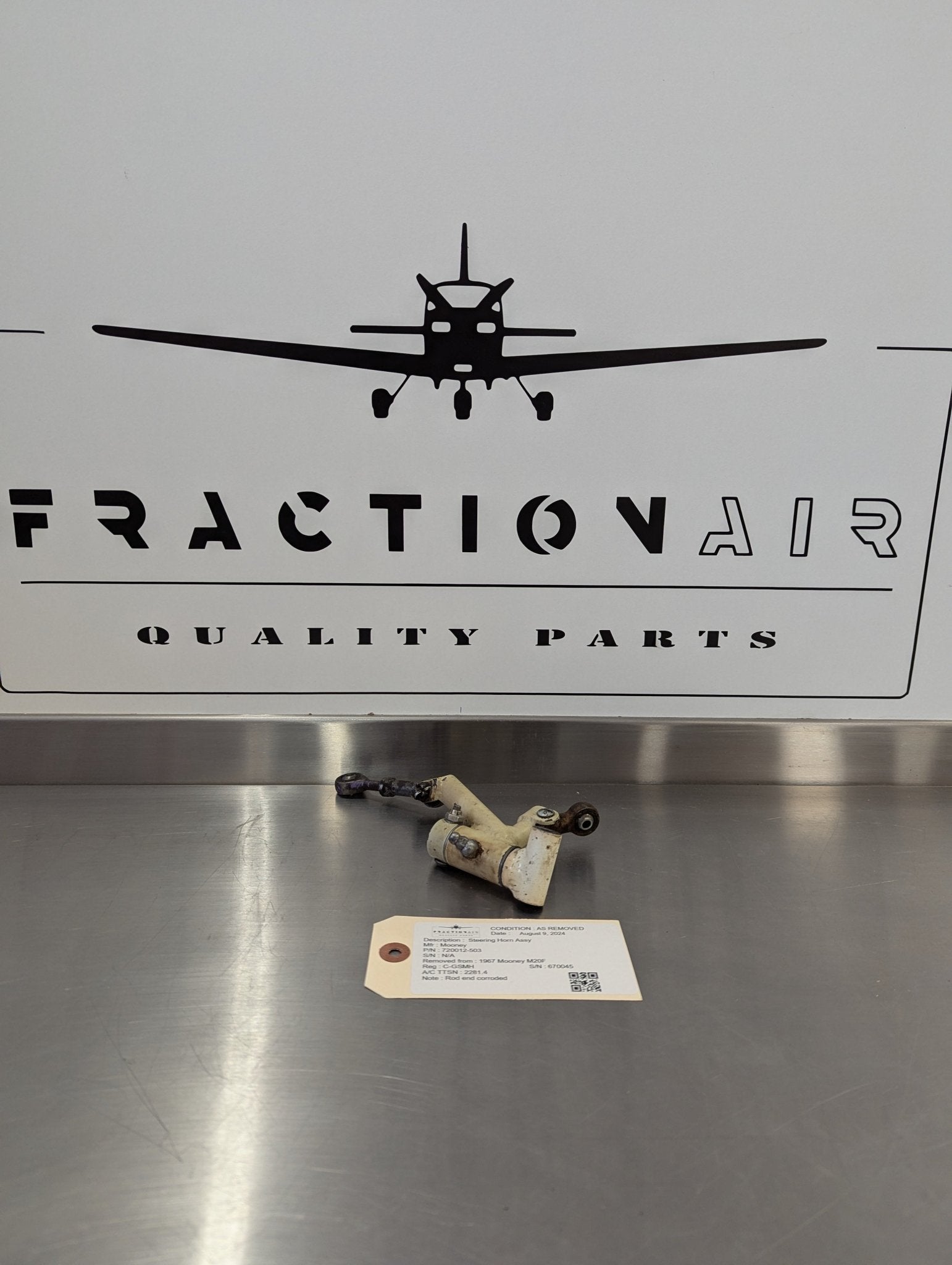 720012 - 503 Steering Horn Assy | FractionAIR Parts - Aircraft Parts & Accessories