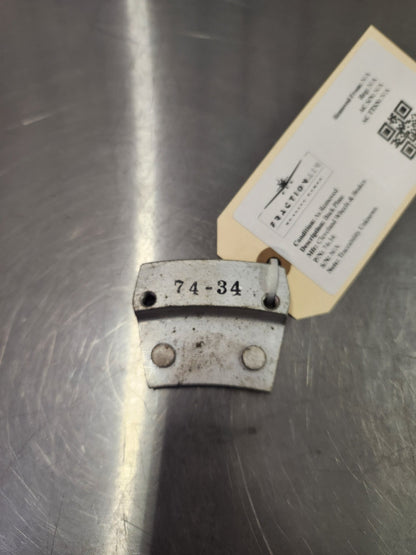 74 - 34 Cleveland Wheels & Brakes Back Plate 074 - 03400 | FractionAIR Parts - Aircraft Parts & Accessories