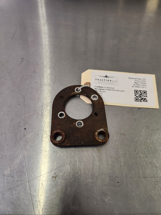 7516 Mooney TORQUE PLATE ASSY | FractionAIR Parts - Aircraft Parts & Accessories