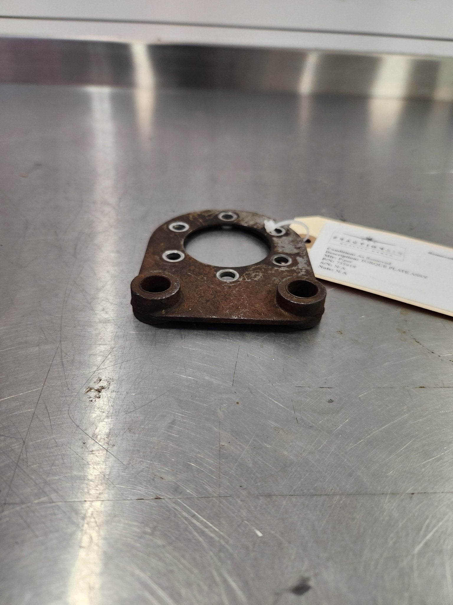 755818 Piper TORQUE PLATE ASSY | FractionAIR Parts - Aircraft Parts & Accessories