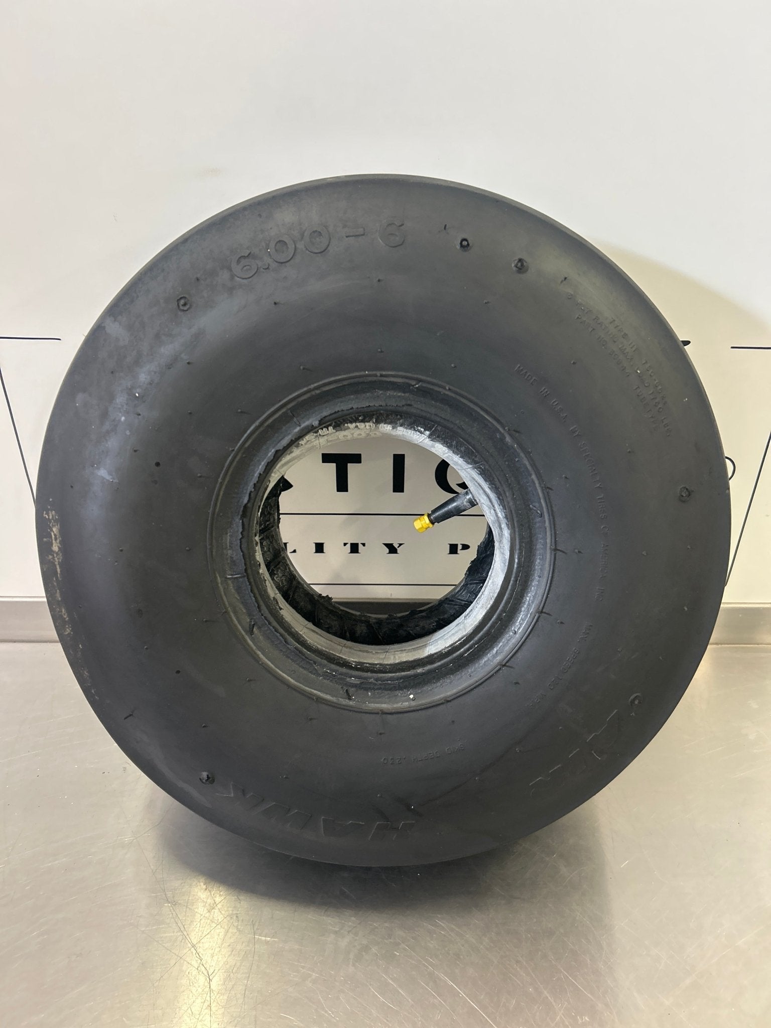 761 994, 451 735 Piper TIRE - (6.00 x 6, 4 ply rating) McCreary Air Hawk and TUBE - (6.00 x 6) | FractionAIR Parts - Aircraft Parts & Accessories