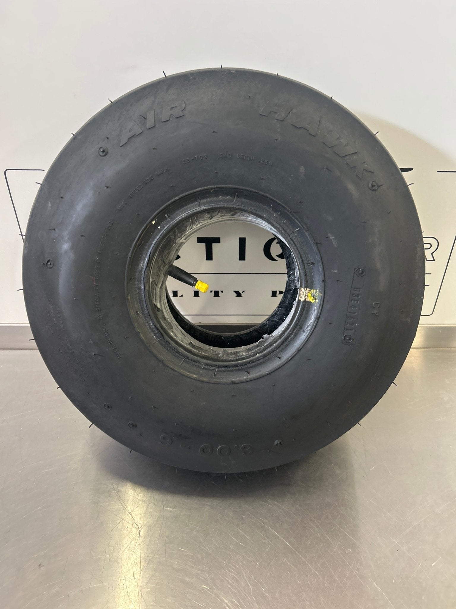 761 994, 451 735 Piper TIRE - (6.00 x 6, 4 ply rating) McCreary Air Hawk and TUBE - (6.00 x 6) | FractionAIR Parts - Aircraft Parts & Accessories