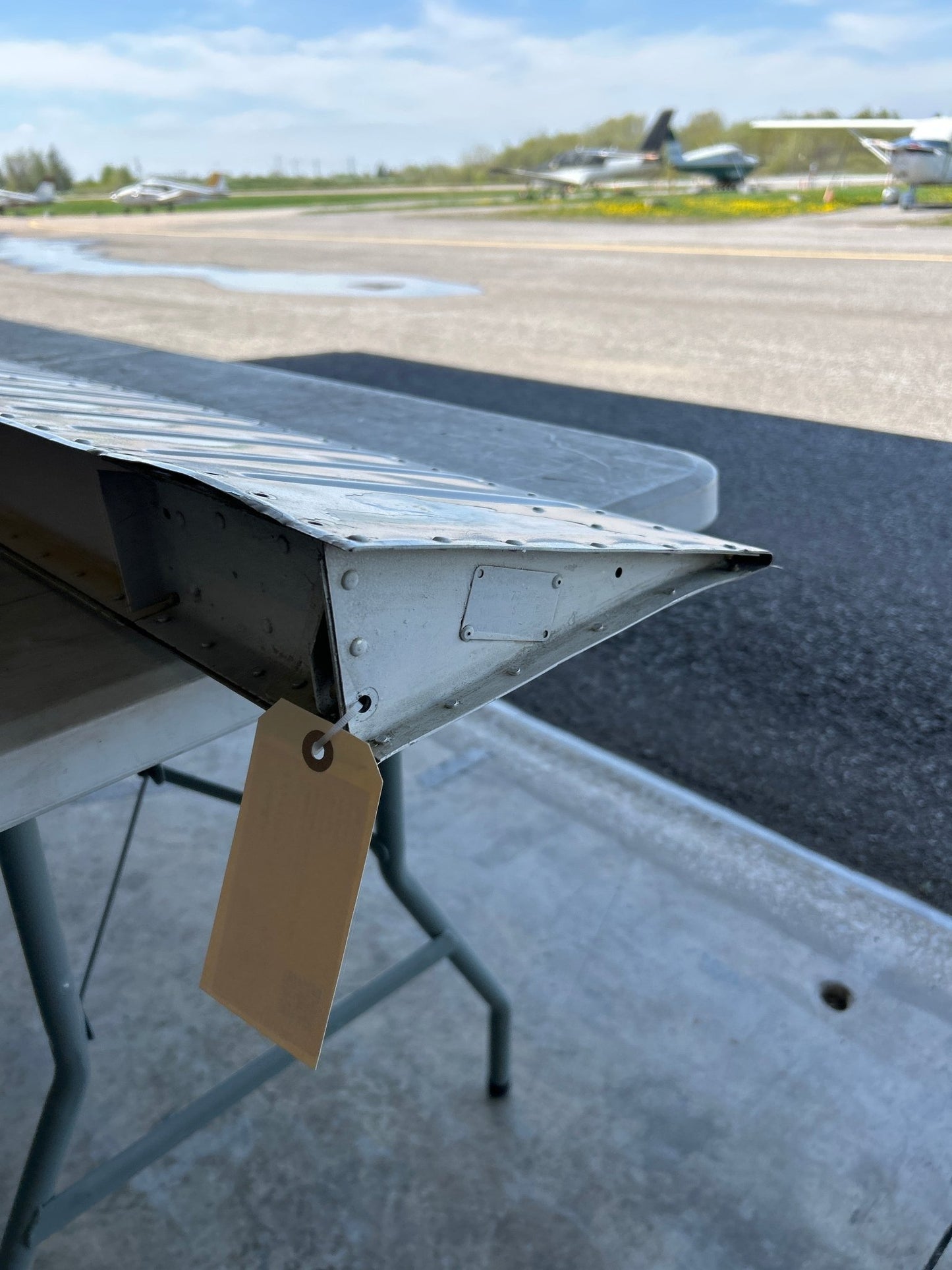 77342 - 21 Piper AILERON ASSEMBLY - Right (with trim tab) | FractionAIR Parts - Aircraft Parts & Accessories