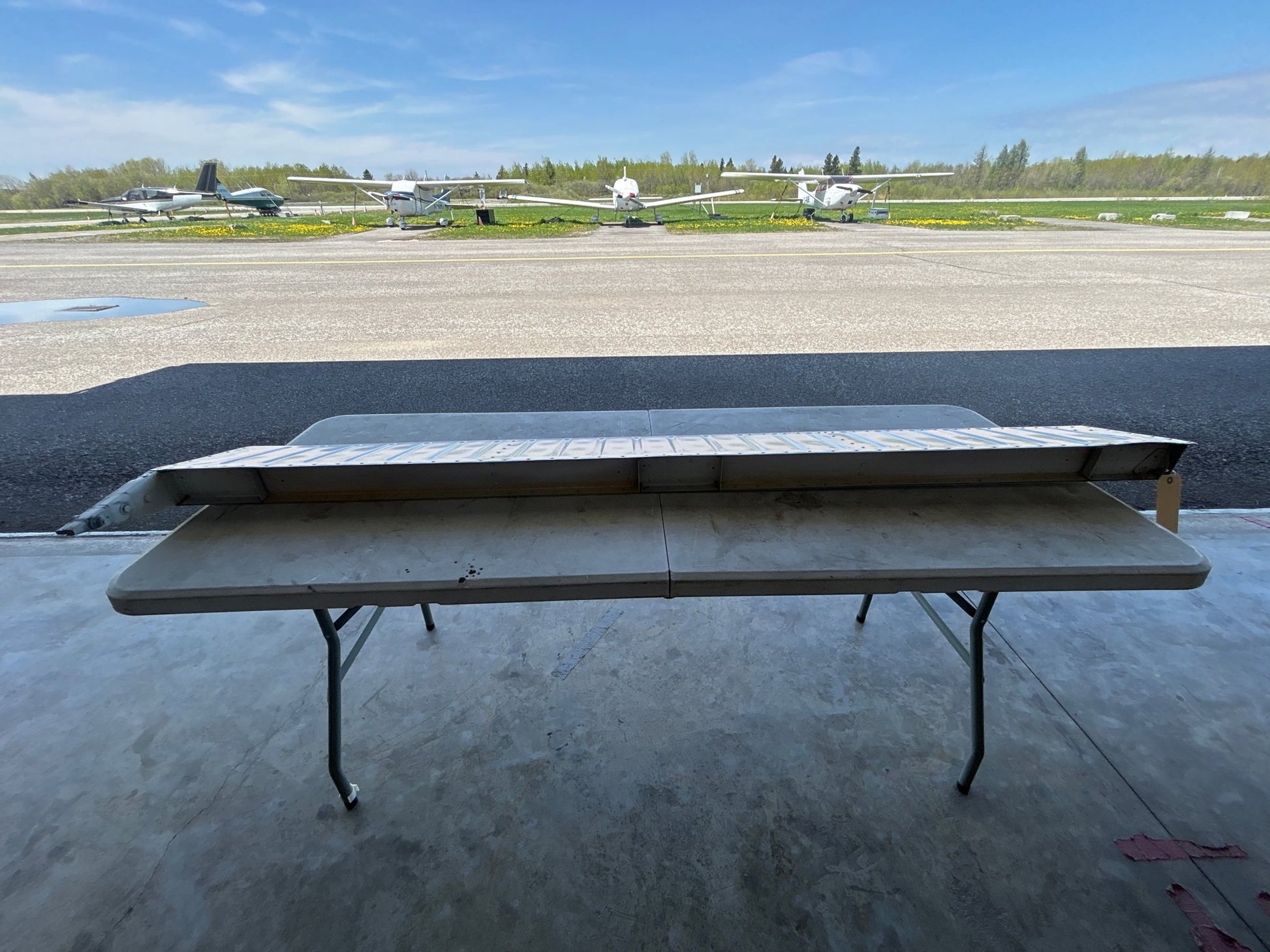 77342 - 21 Piper AILERON ASSEMBLY - Right (with trim tab) | FractionAIR Parts - Aircraft Parts & Accessories