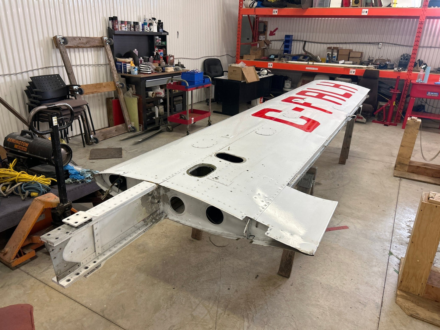 77352 - 28 Piper WING ASSEMBLY - Left | FractionAIR Parts - Aircraft Parts & Accessories