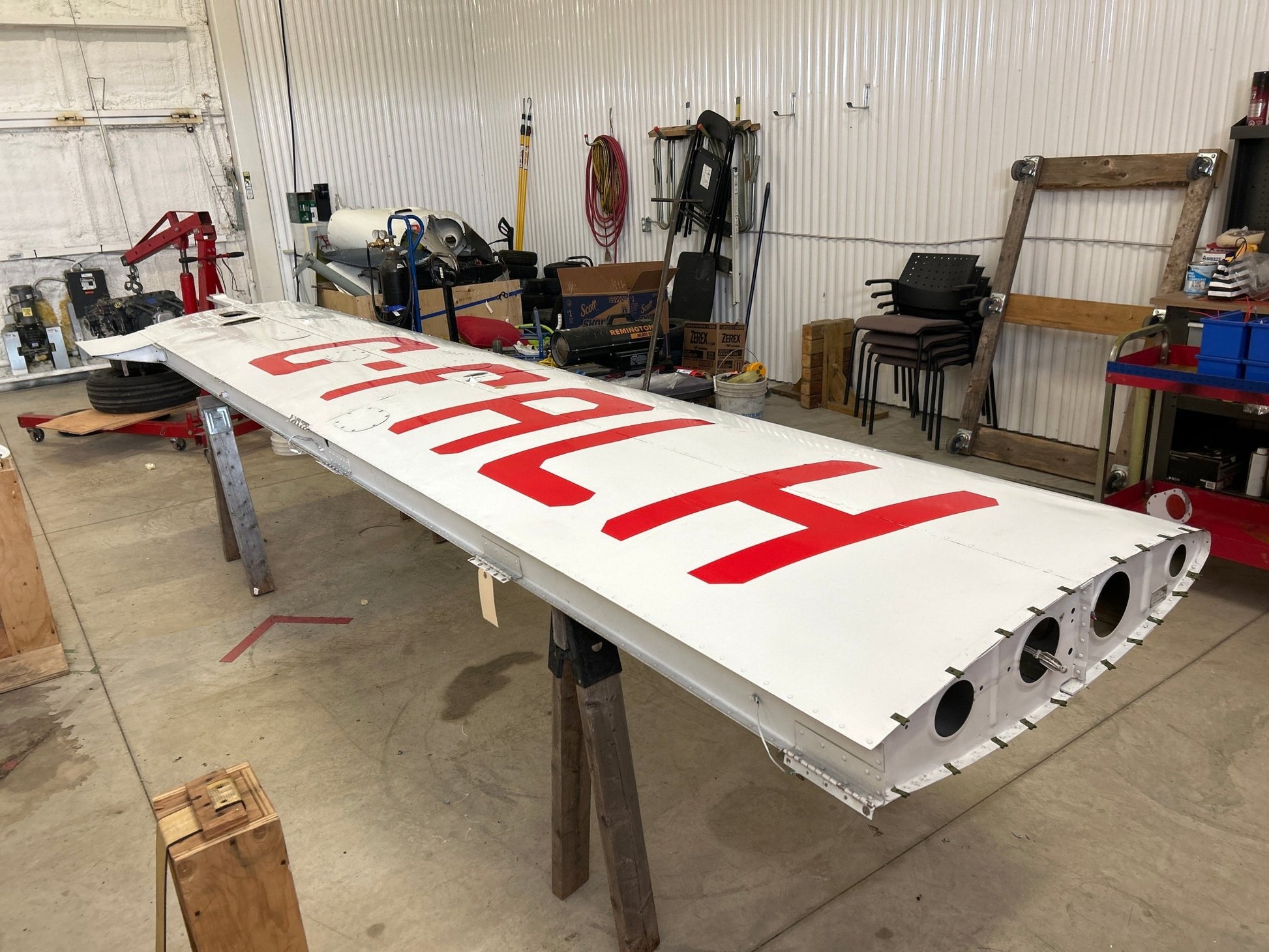 77352 - 28 Piper WING ASSEMBLY - Left | FractionAIR Parts - Aircraft Parts & Accessories