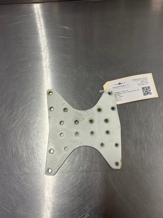 77380 - 02 Piper PLATE - Main spar splice, outer | FractionAIR Parts - Aircraft Parts & Accessories