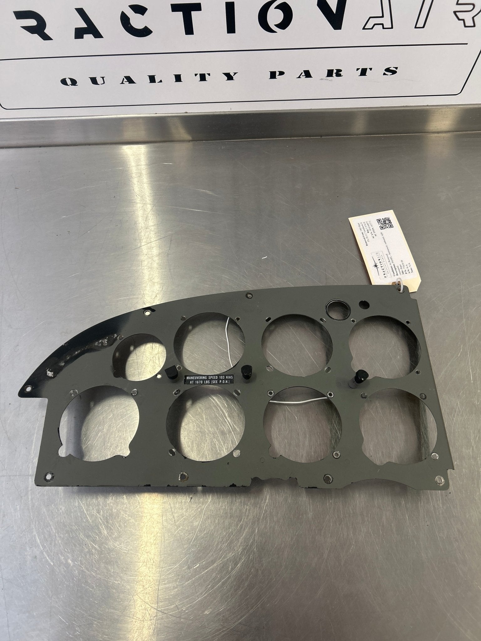77418-02 Piper PANEL ASSEMBLY- Instrument, left - FractionAIR Parts