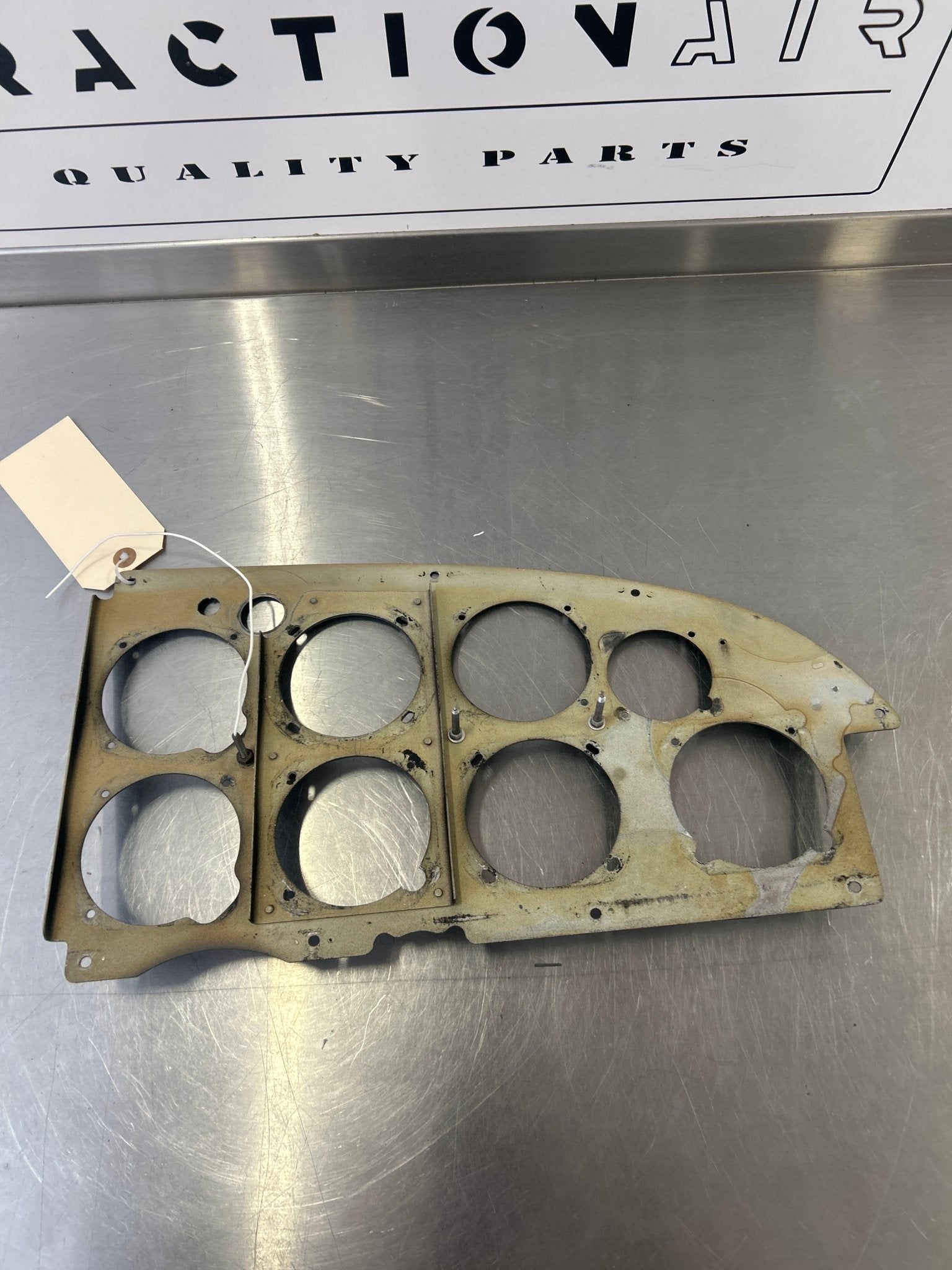 77418 - 02 Piper PANEL ASSEMBLY - Instrument, left | FractionAIR Parts - Aircraft Parts & Accessories