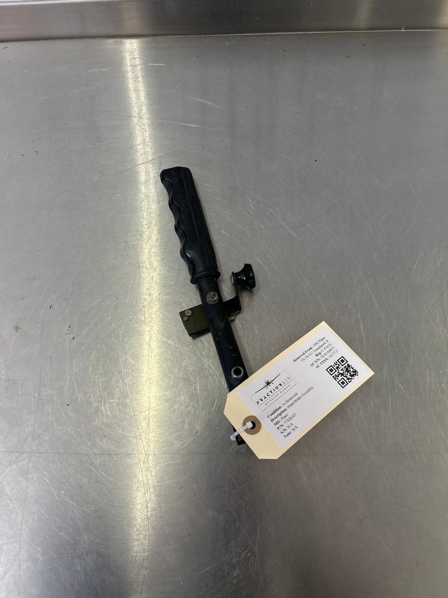 77420 - 03 Piper Hand Brake Assembly | FractionAIR Parts - Aircraft Parts & Accessories